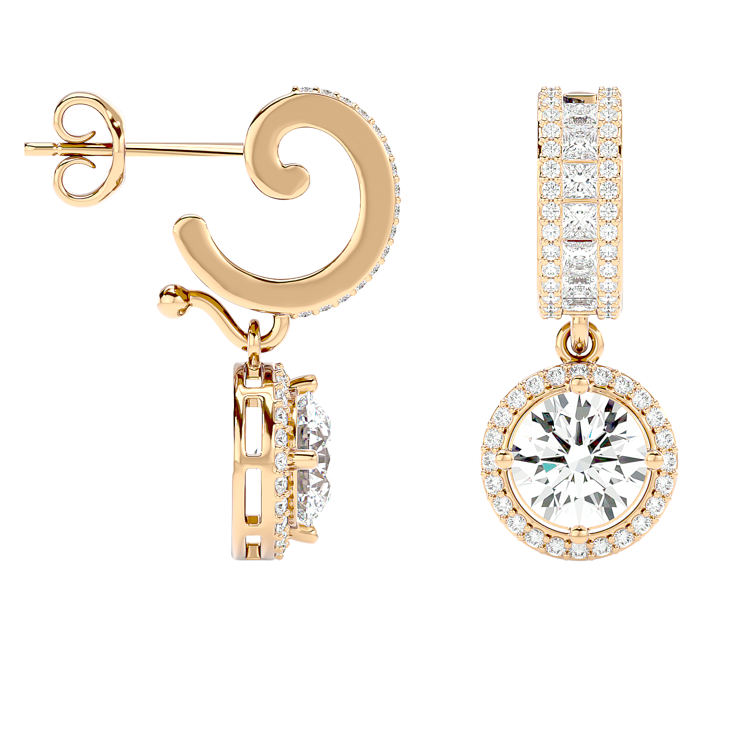 Velvet Diamond Earring