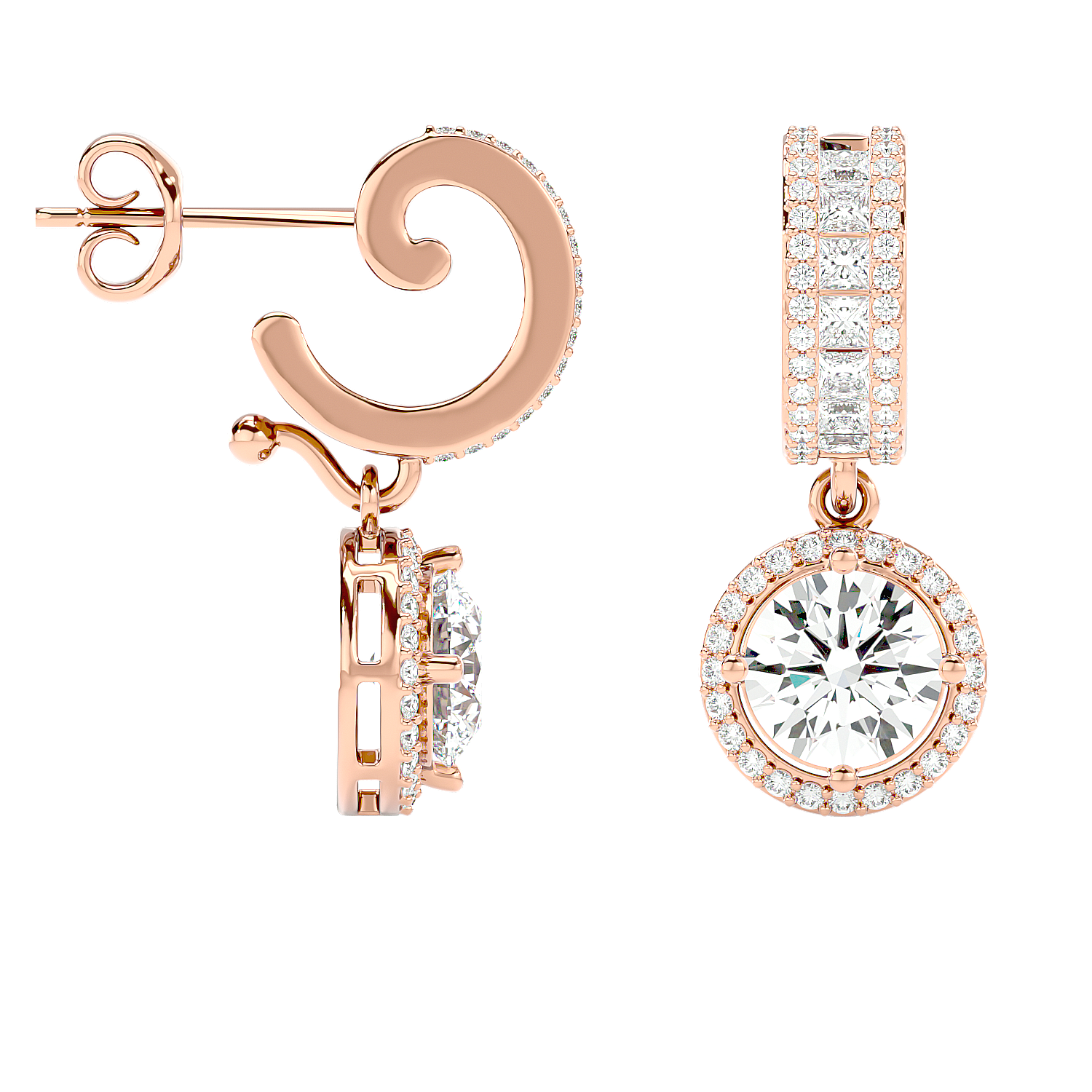 Velvet Diamond Earring