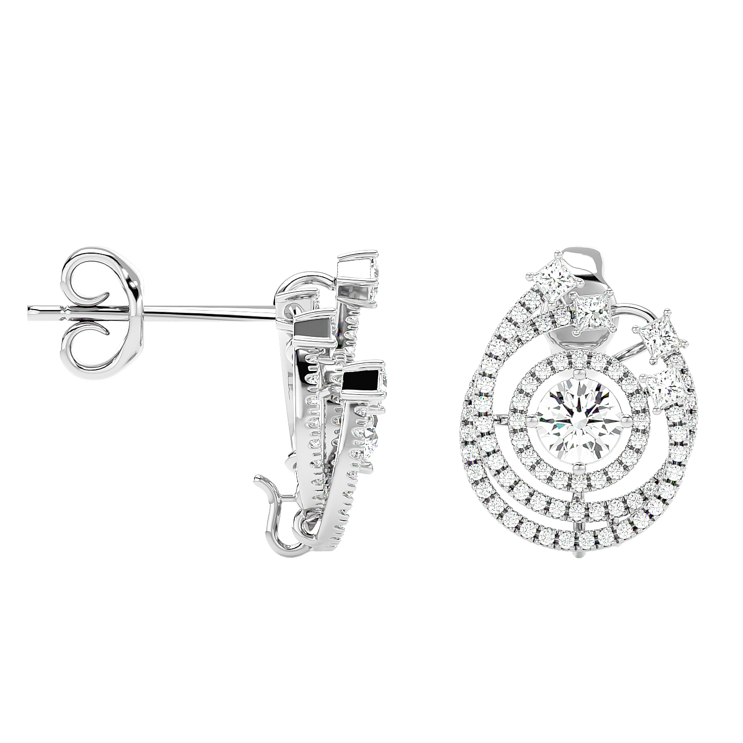 Whisper Diamond Earring
