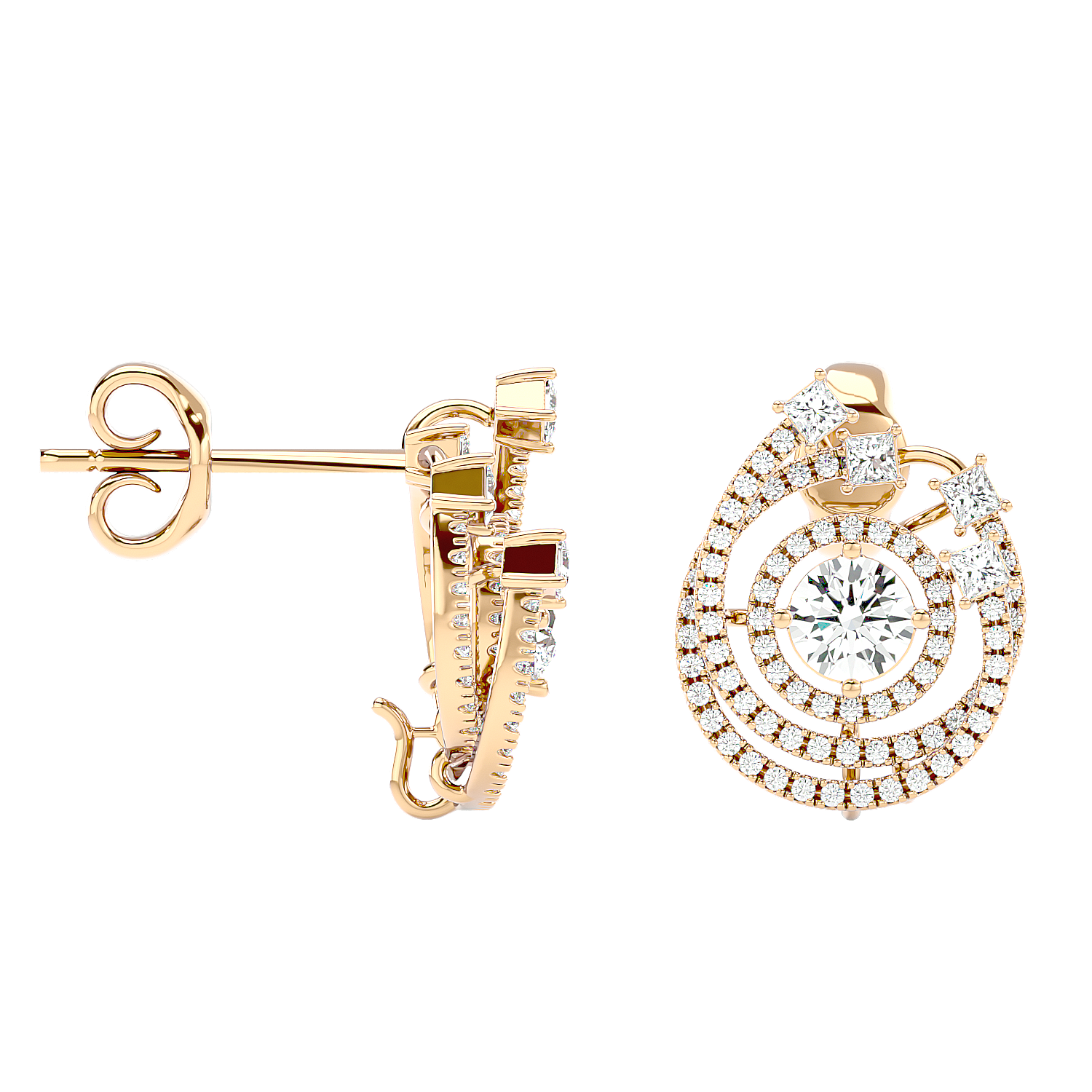 Whisper Diamond Earring
