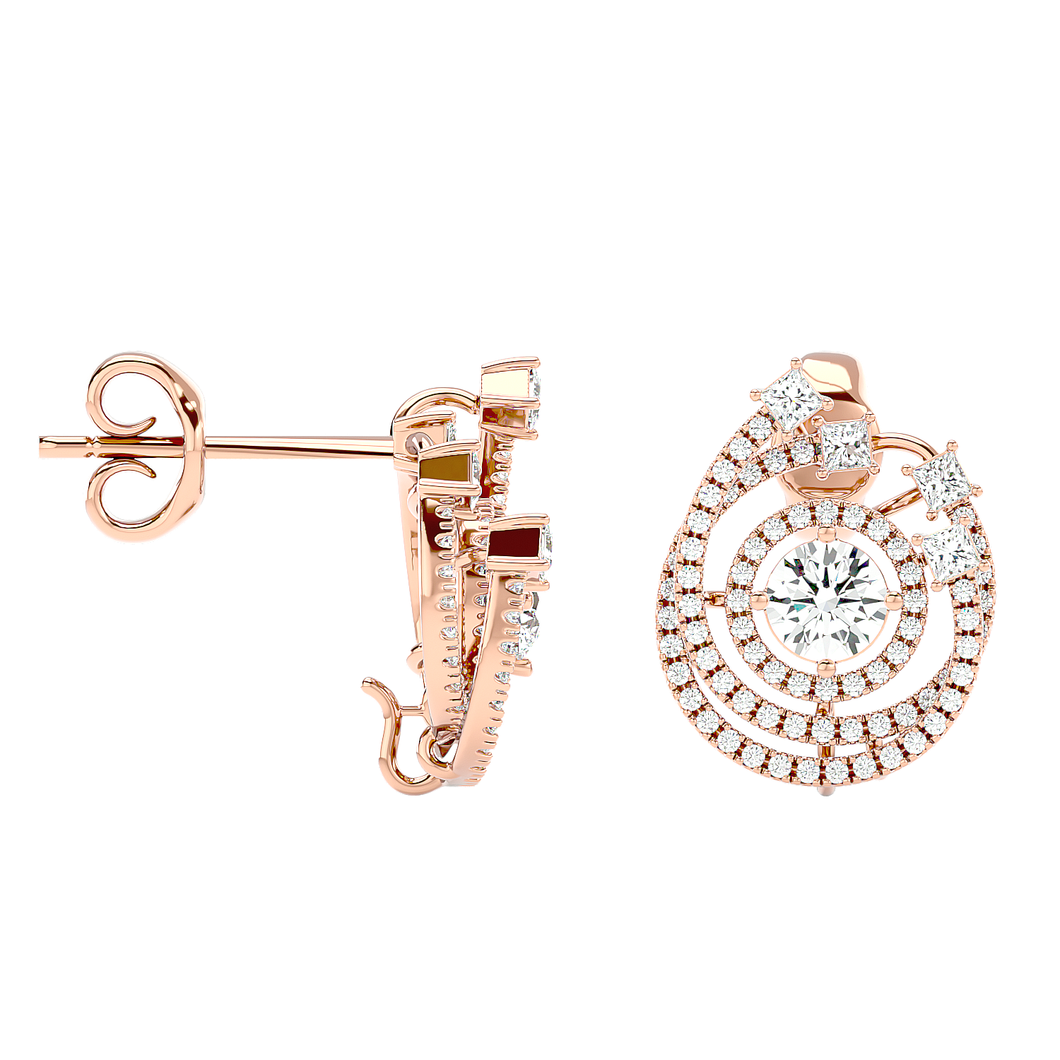 Whisper Diamond Earring