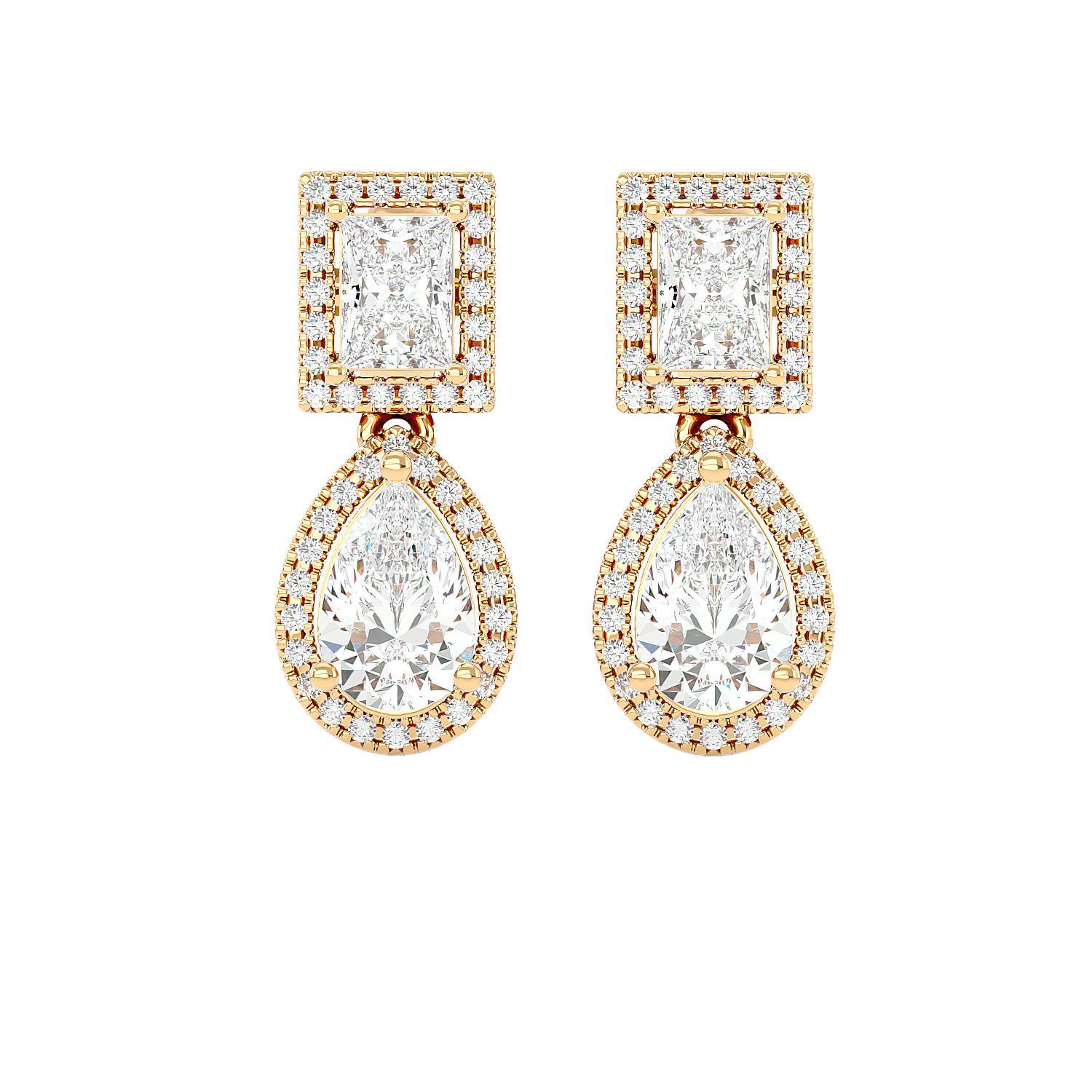 Orion Diamond Earrings 18KT Yes17
