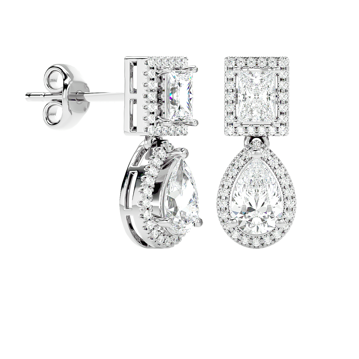 Orion Diamond Earrings 18KT Yes17