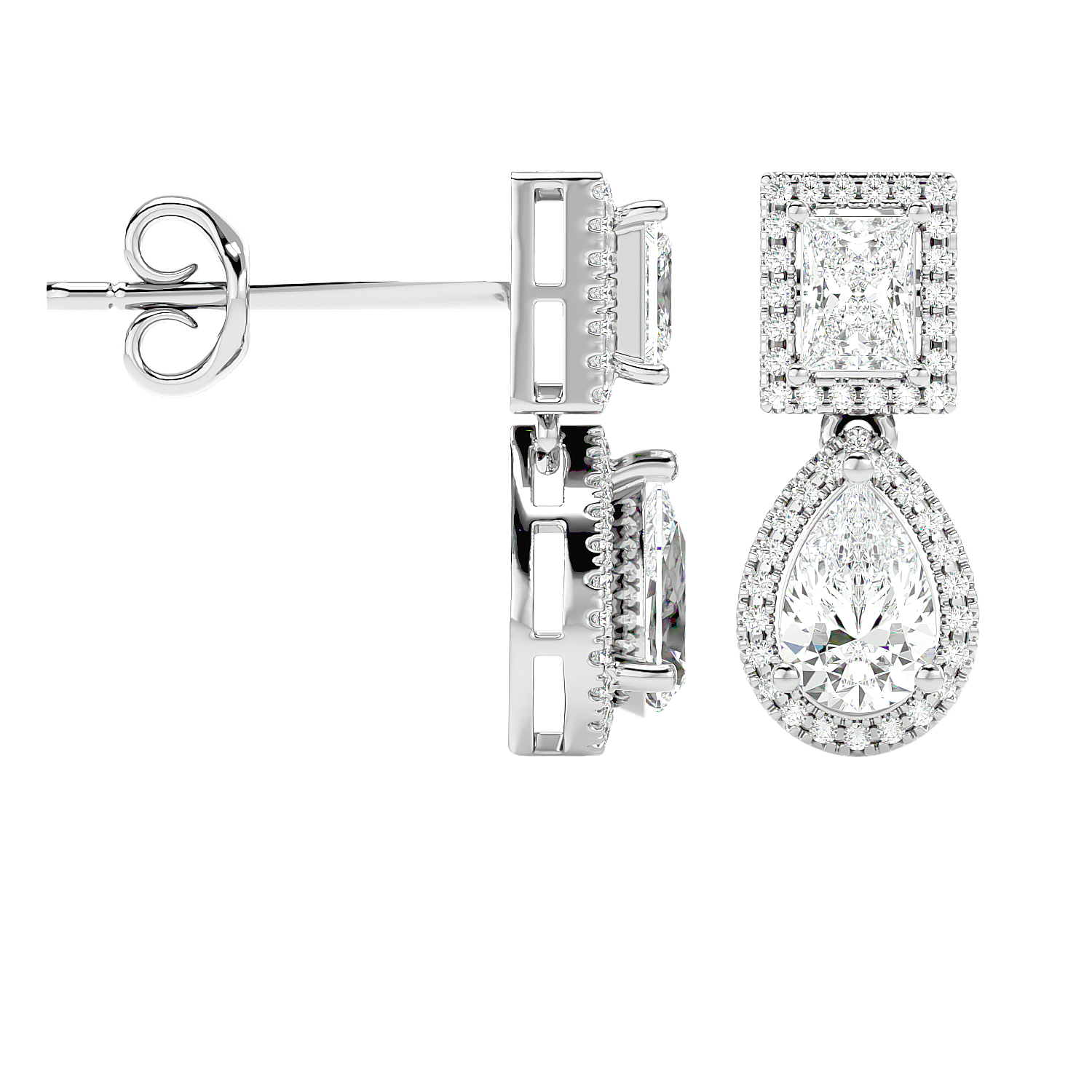 Orion Diamond Earrings 18KT Yes17