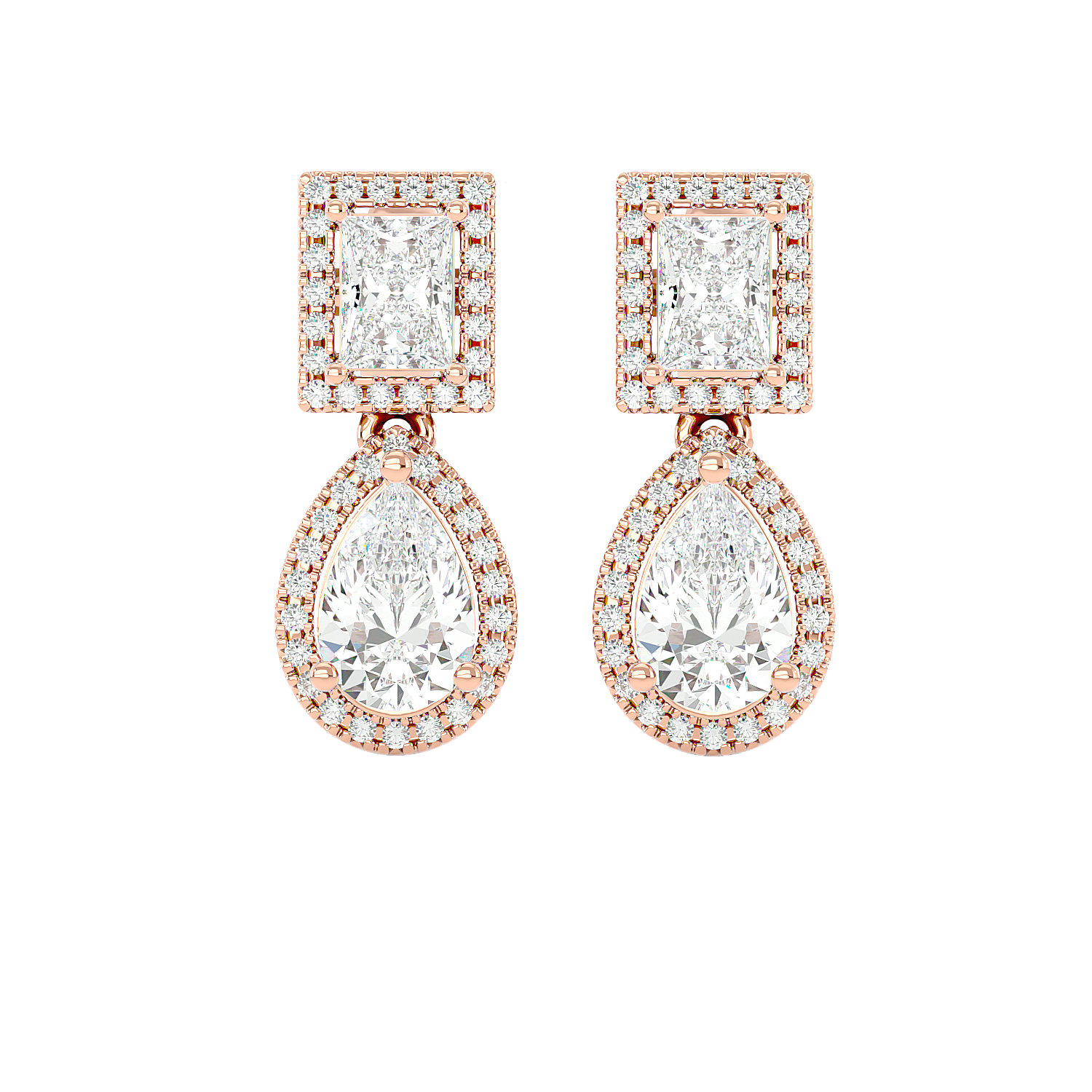 Orion Diamond Earrings 18KT Yes17
