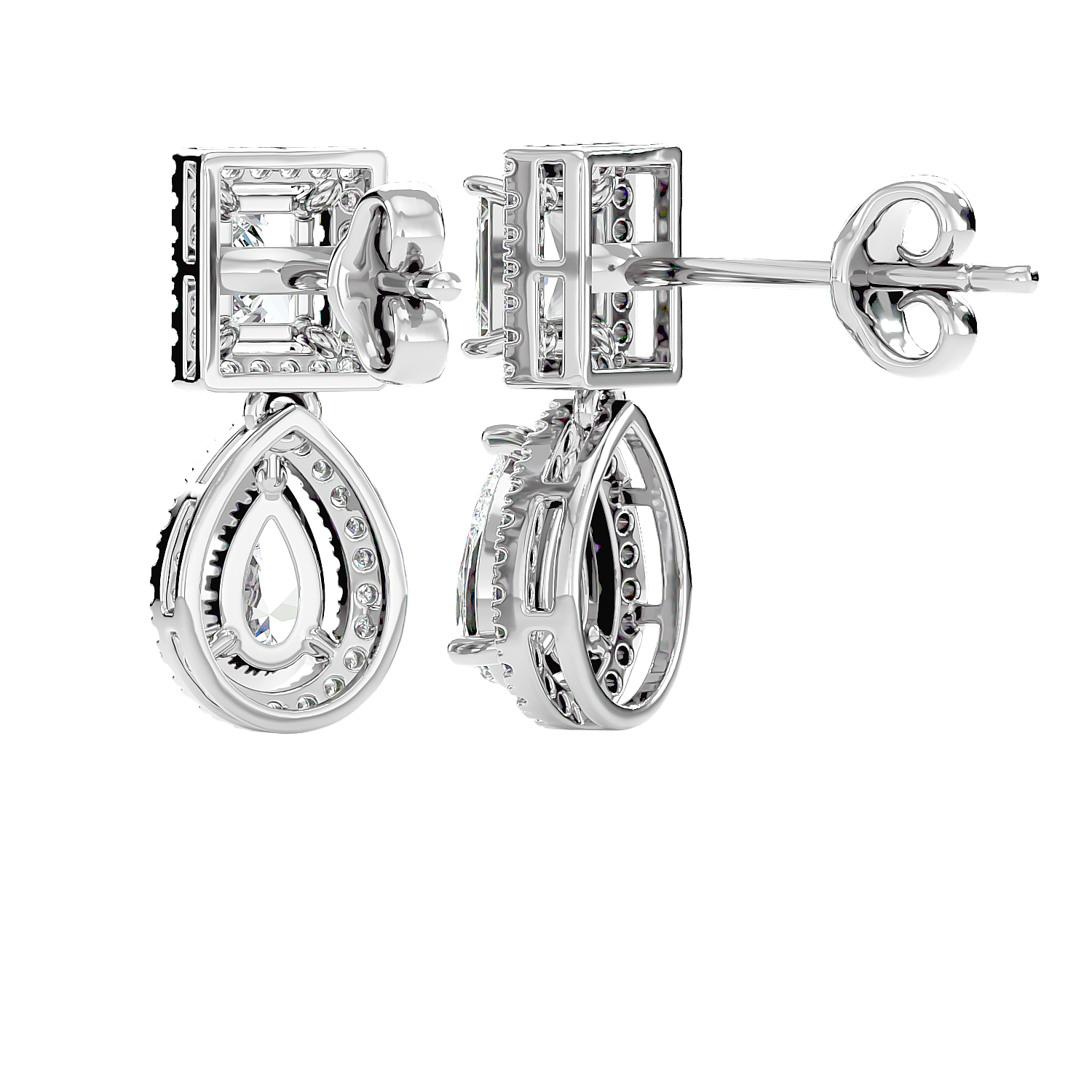 Orion Diamond Earrings 18KT Yes17