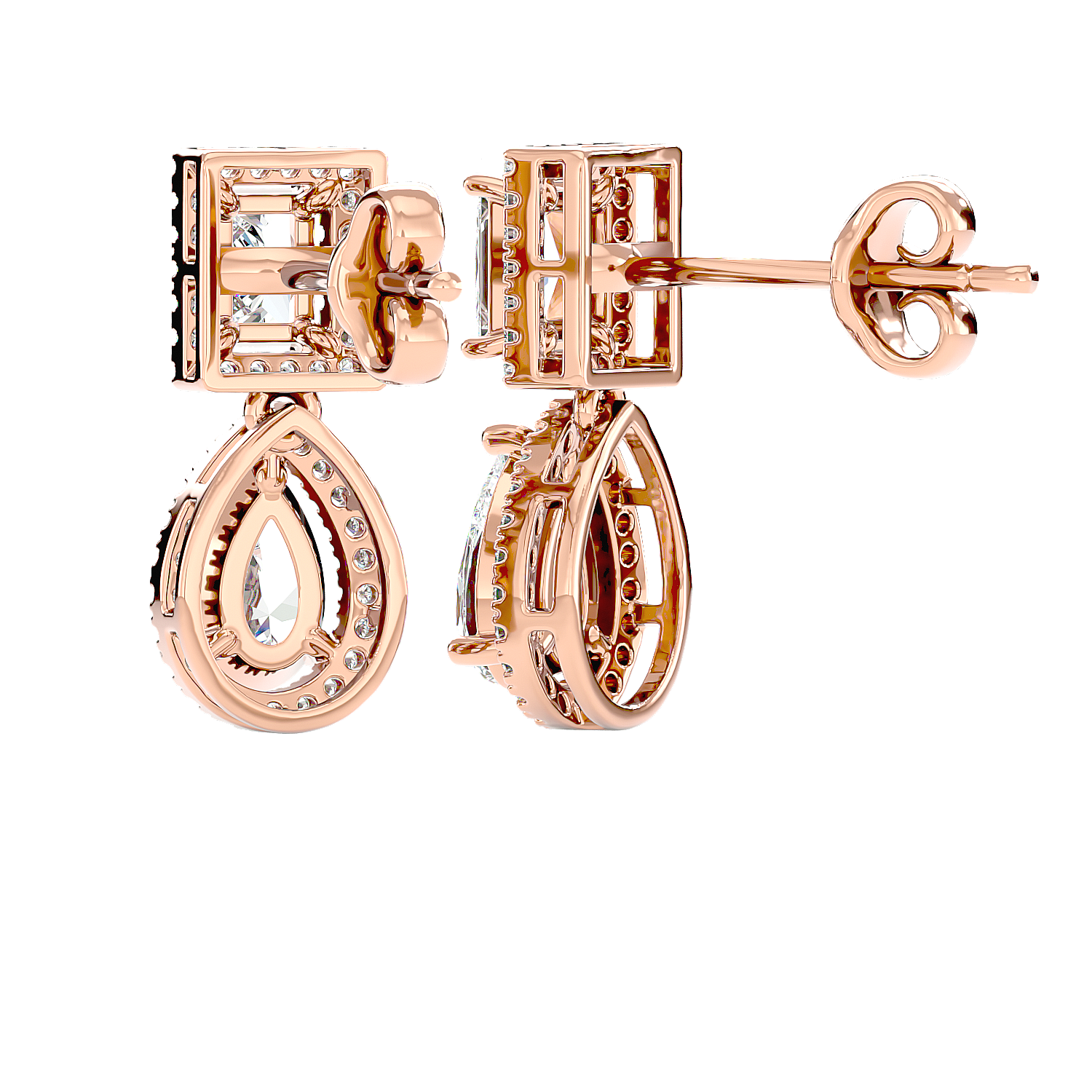 Orion Diamond Earrings 18KT Yes17