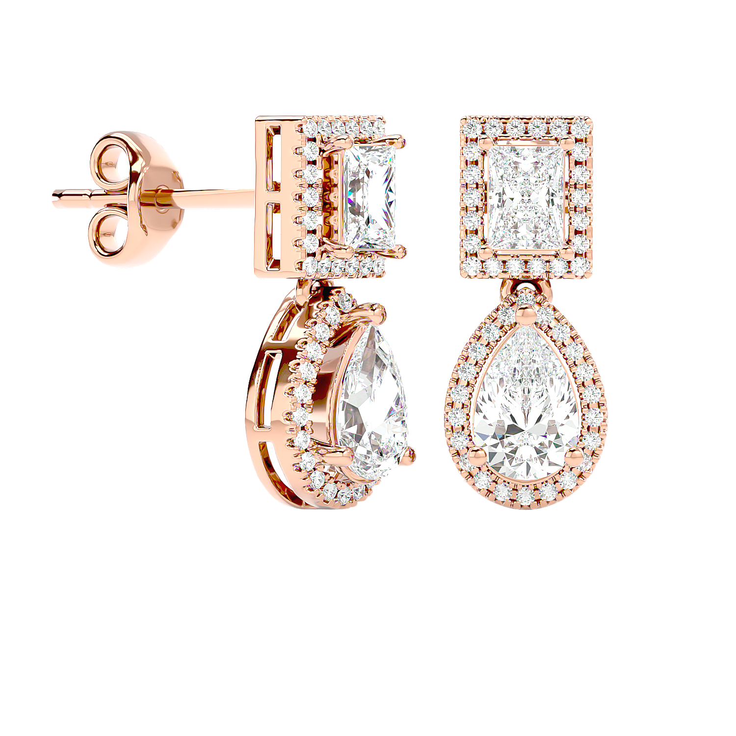 Orion Diamond Earrings 18KT Yes17