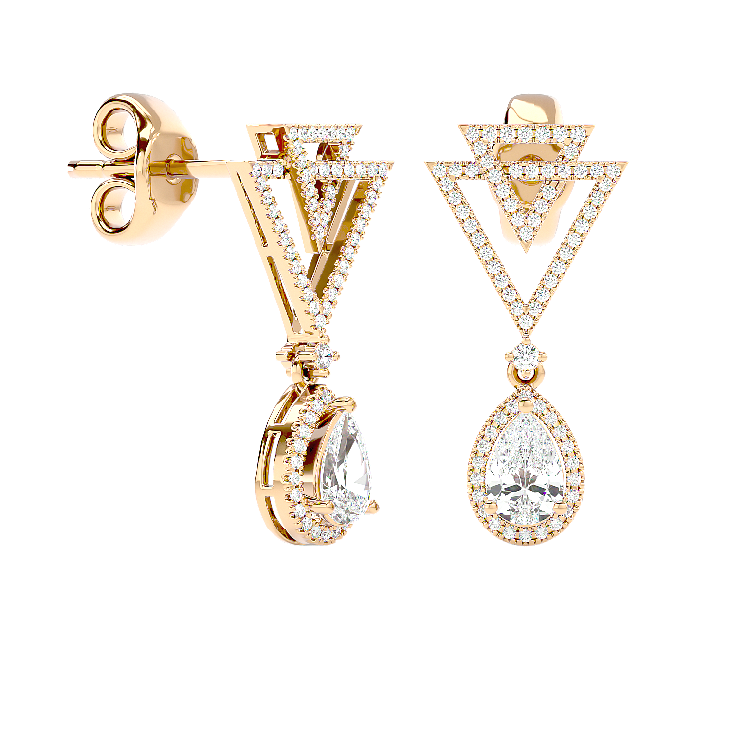 Spark Diamond Earring