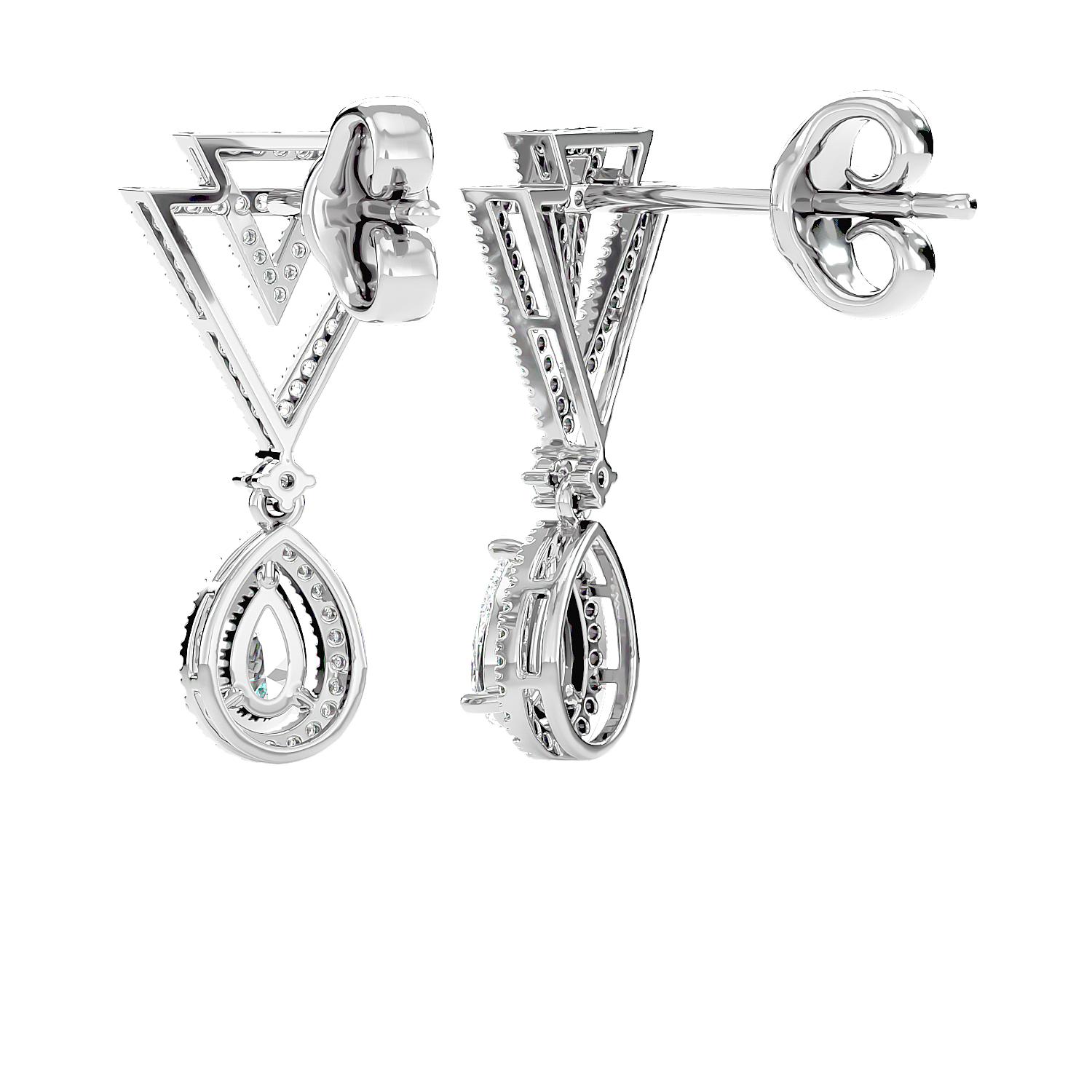 Spark Diamond Earring