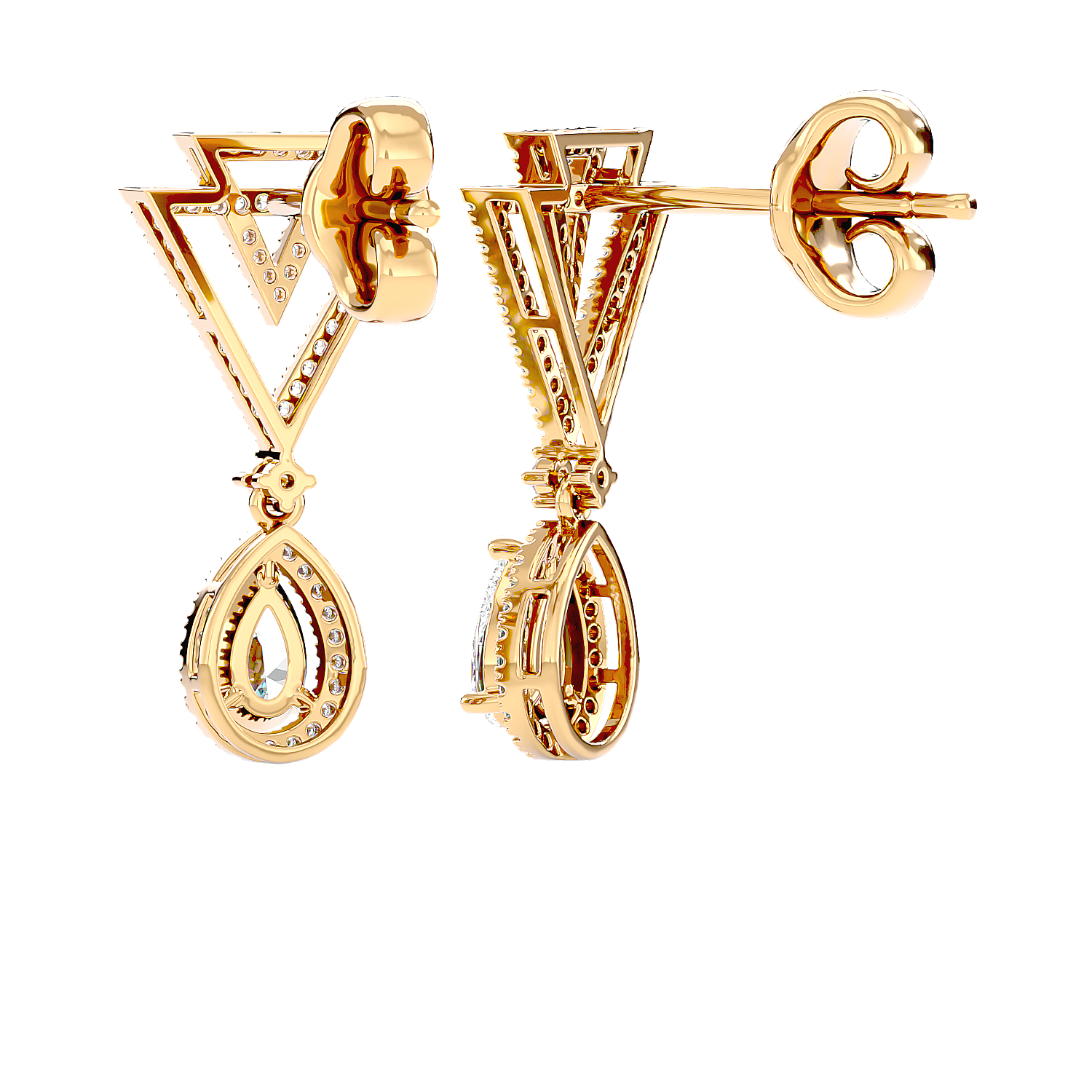 Spark Diamond Earring