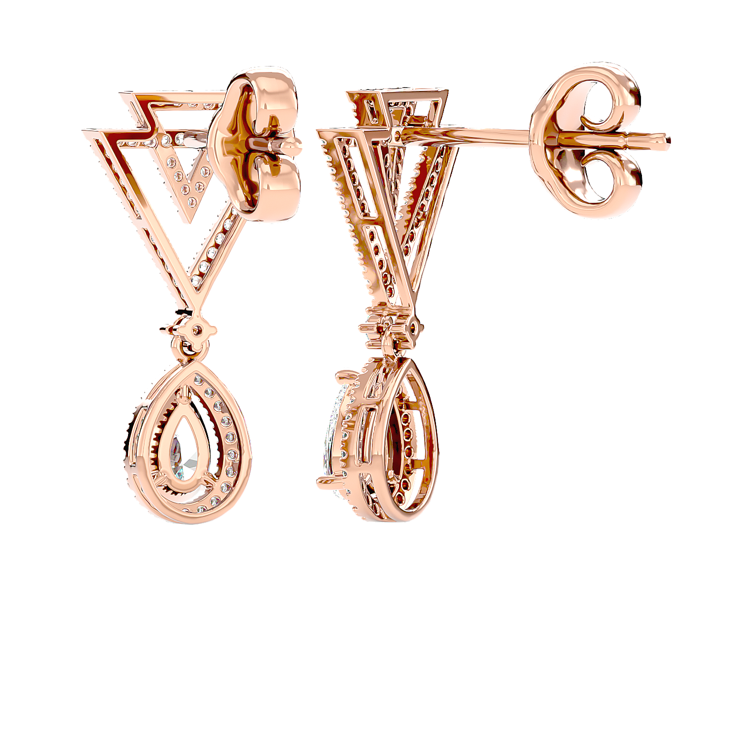 Spark Diamond Earring