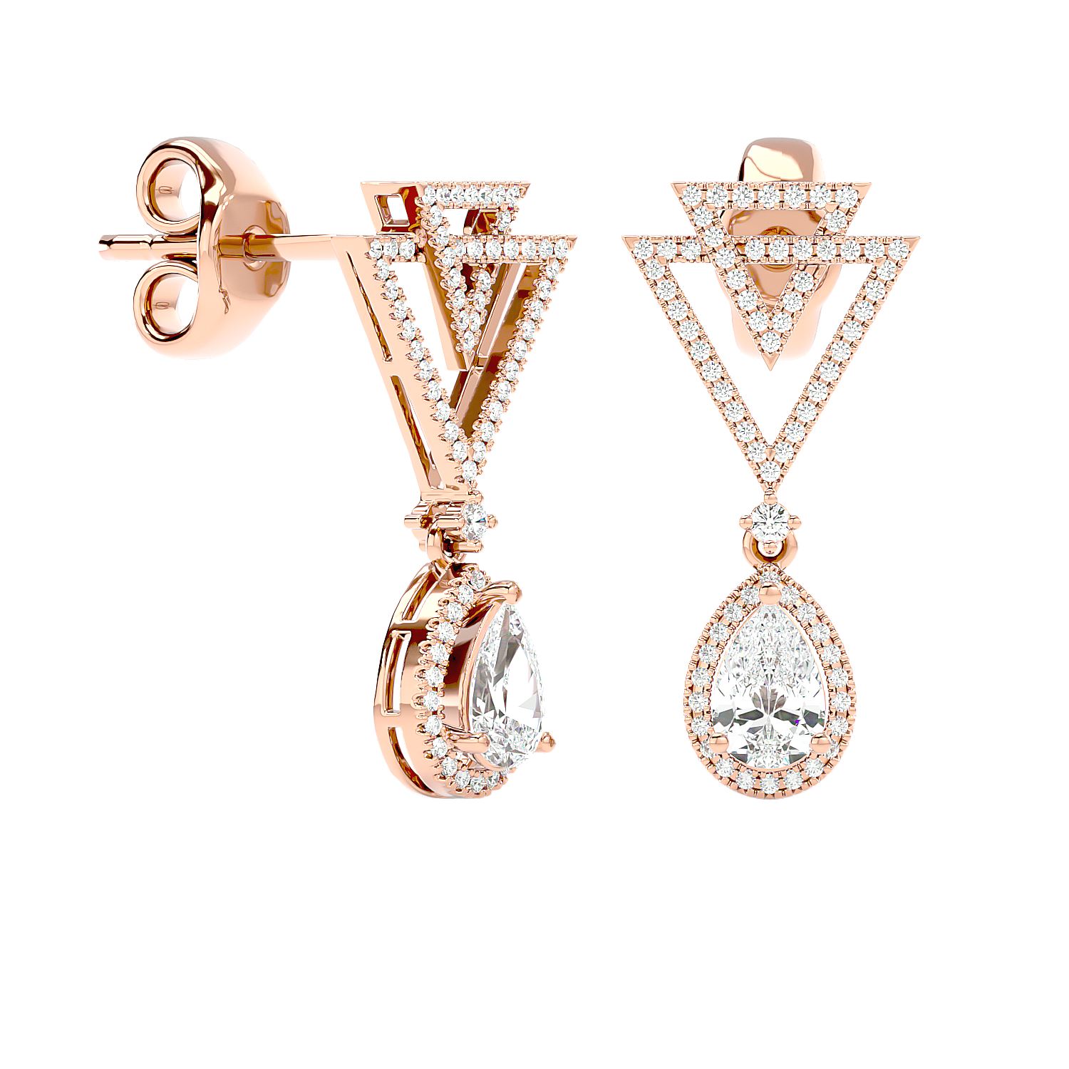 Spark Diamond Earring