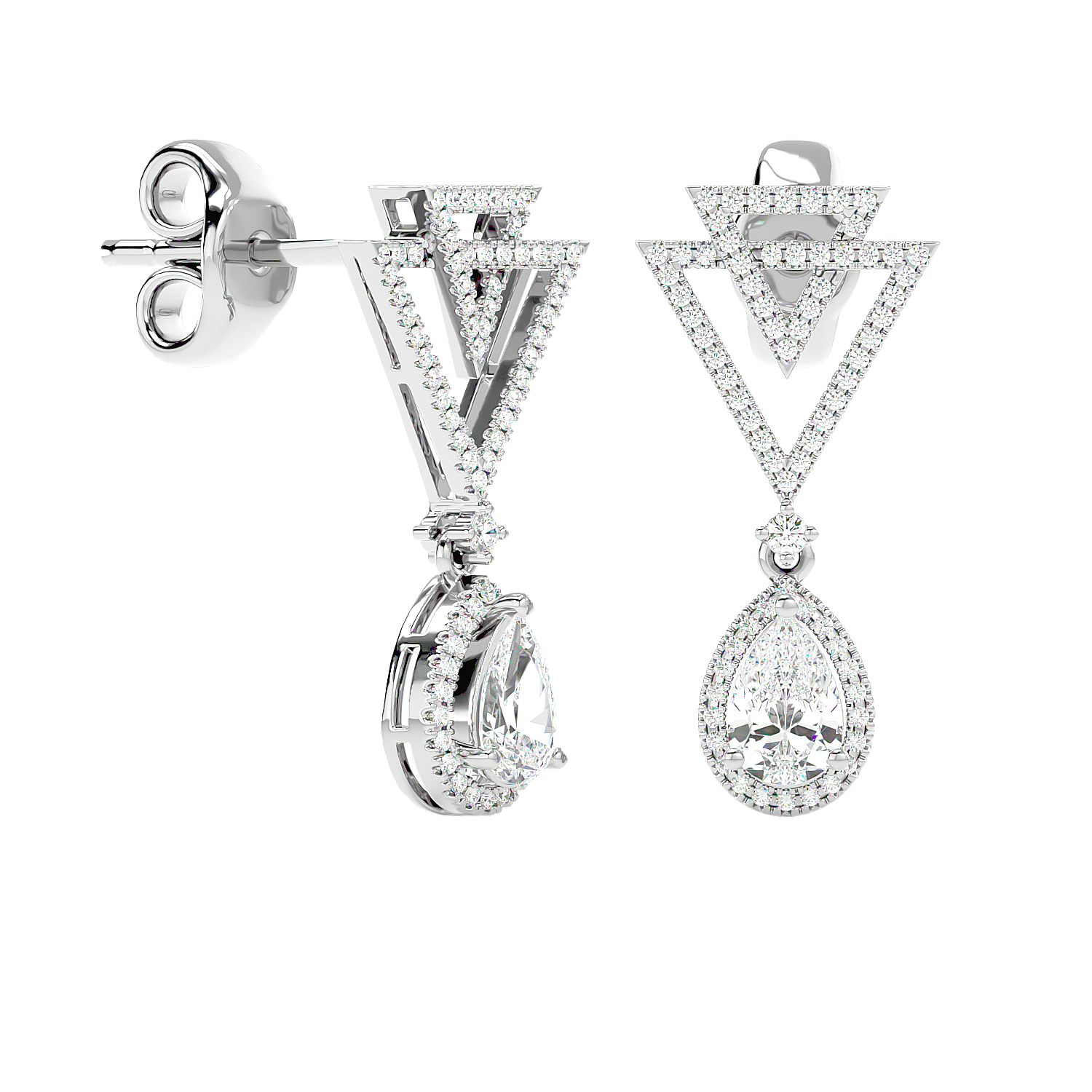 Spark Diamond Earring