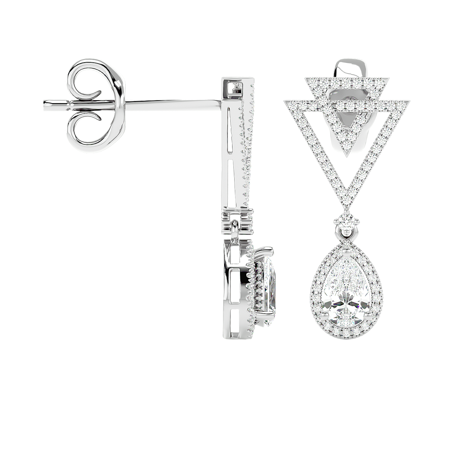 Spark Diamond Earring