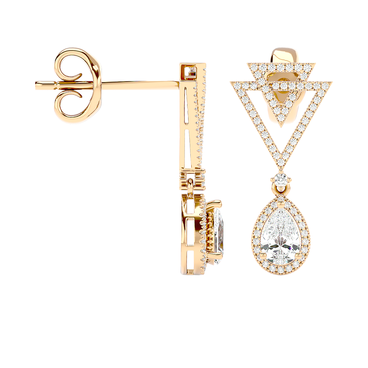 Spark Diamond Earring