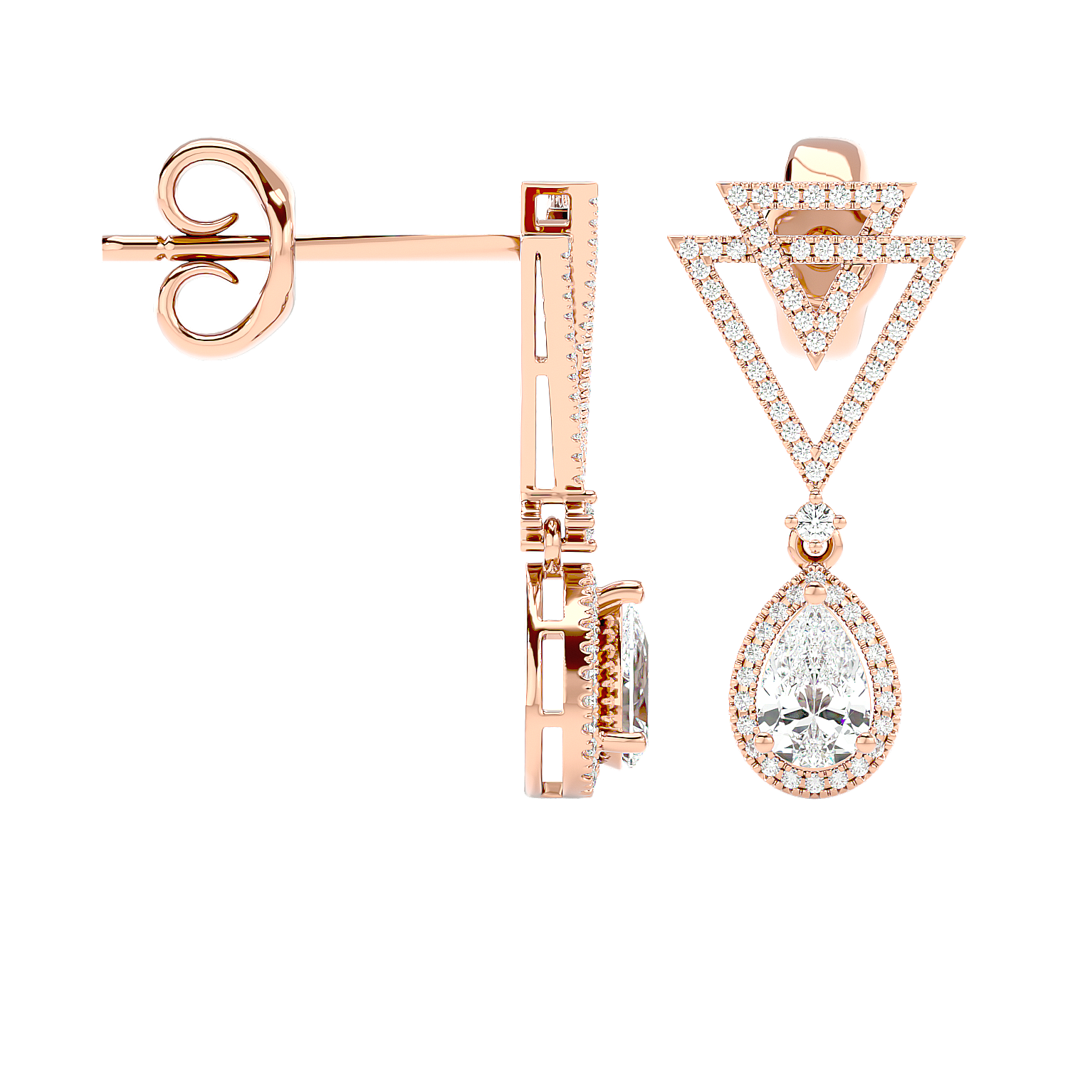 Spark Diamond Earring