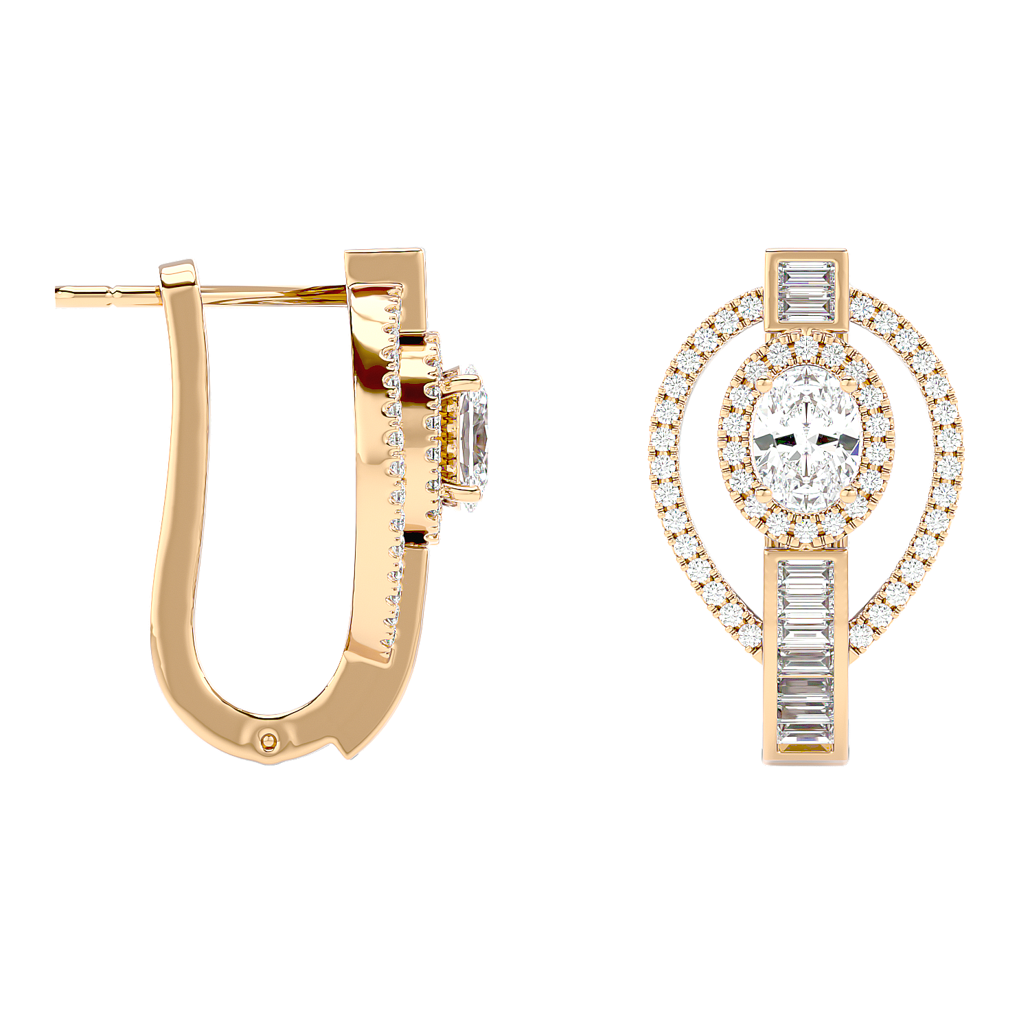 Draco Diamond Earrings