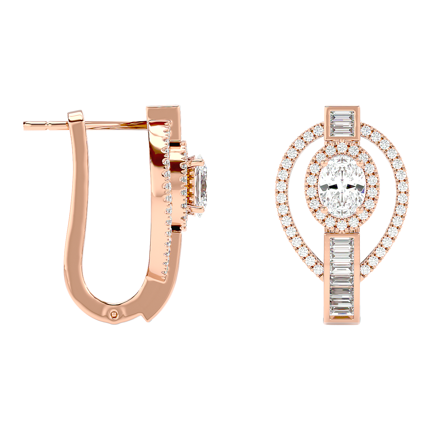 Draco Diamond Earrings