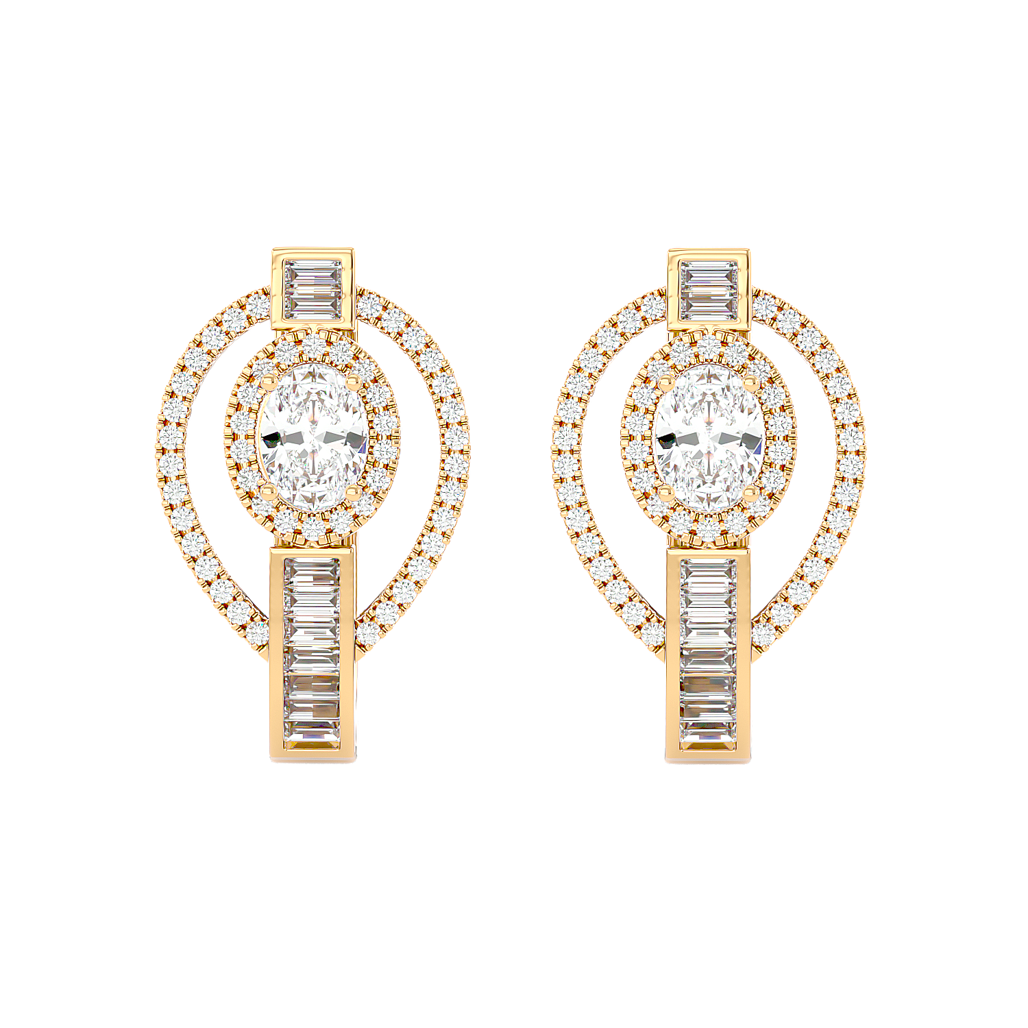 Draco Diamond Earrings
