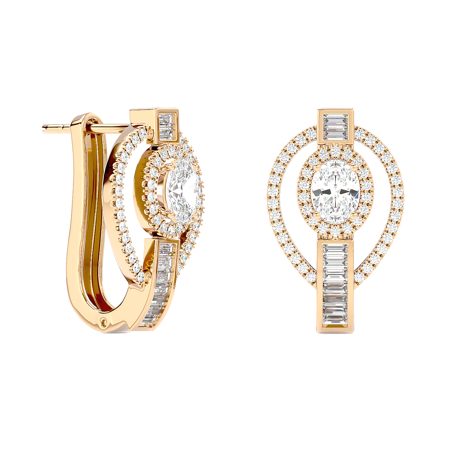Draco Diamond Earrings