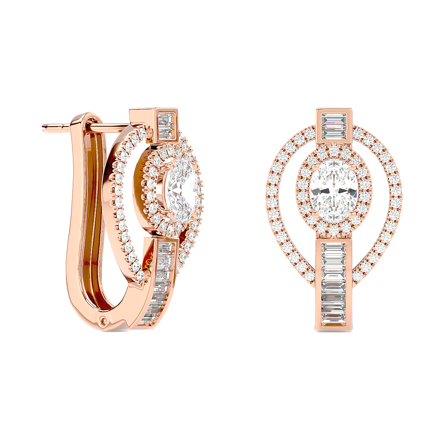 Draco Diamond Earrings