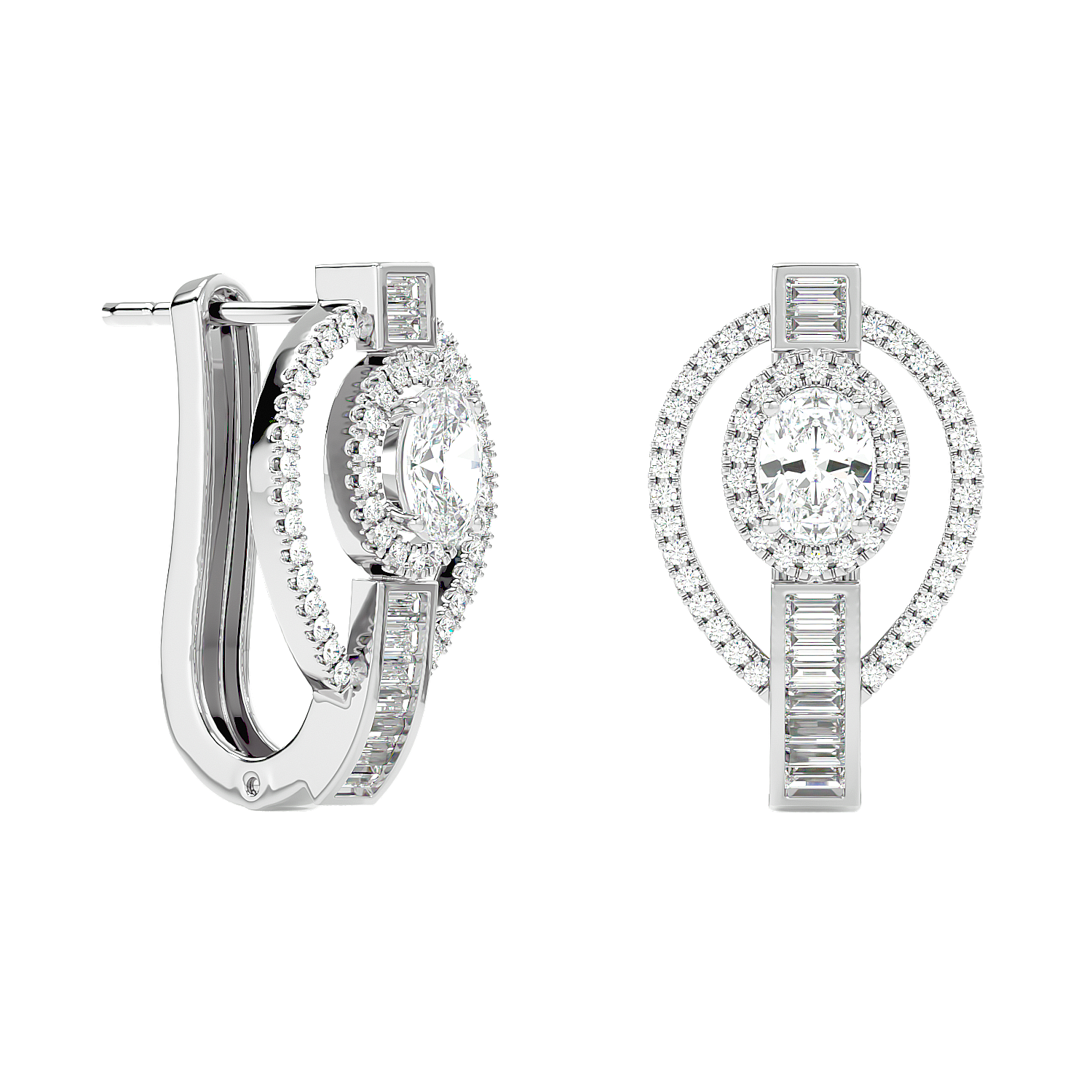 Draco Diamond Earrings