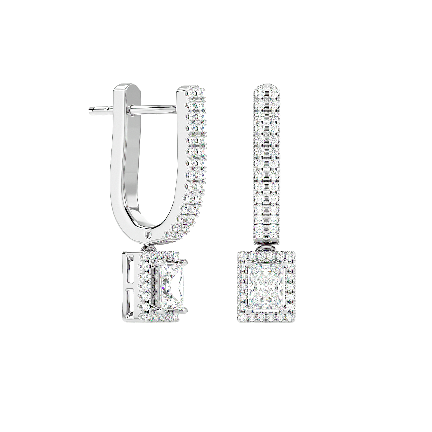 Starburst Diamond Earrings