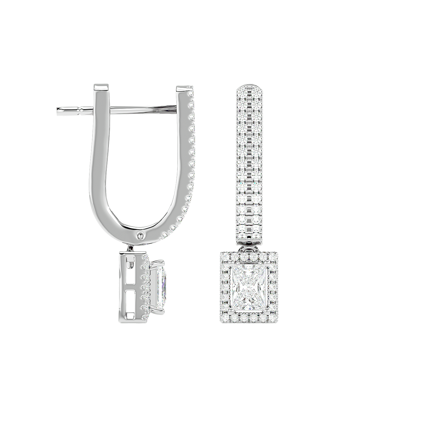 Starburst Diamond Earrings
