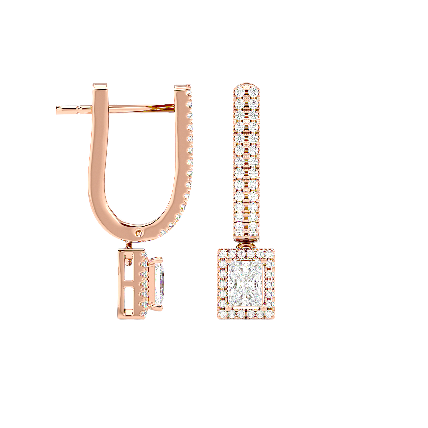 Starburst Diamond Earrings