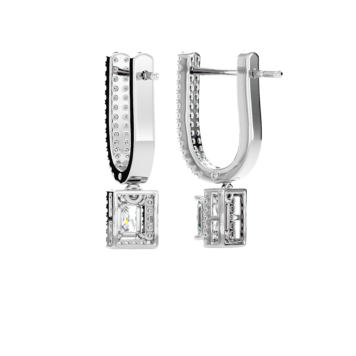 Starburst Diamond Earrings