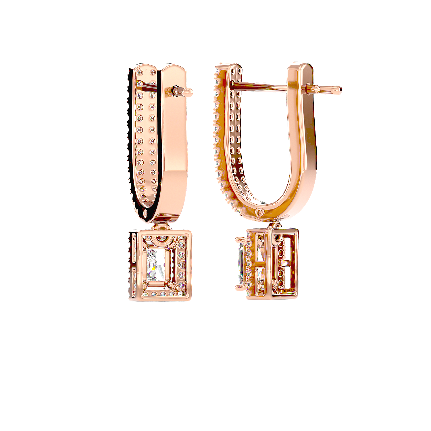Starburst Diamond Earrings