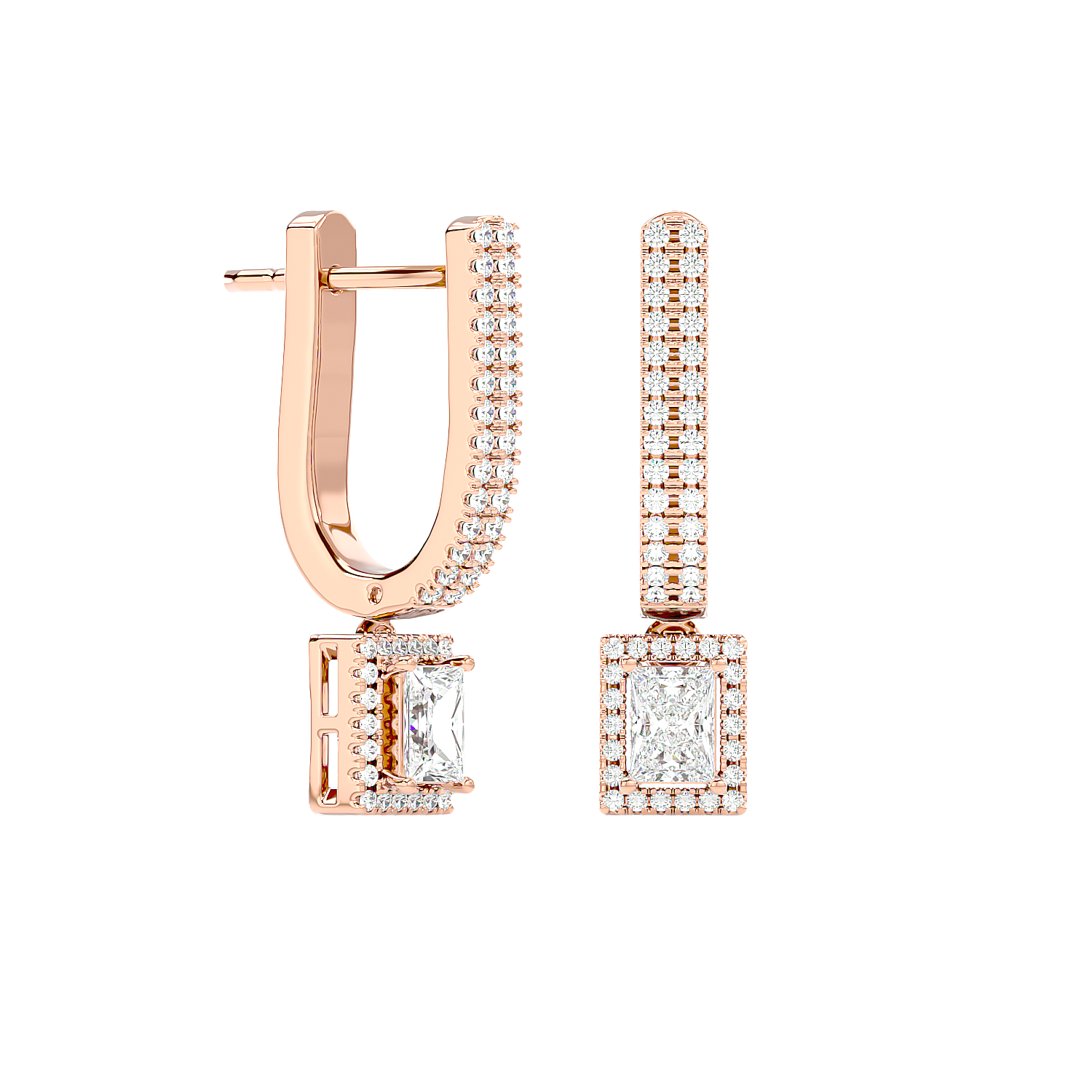 Starburst Diamond Earrings