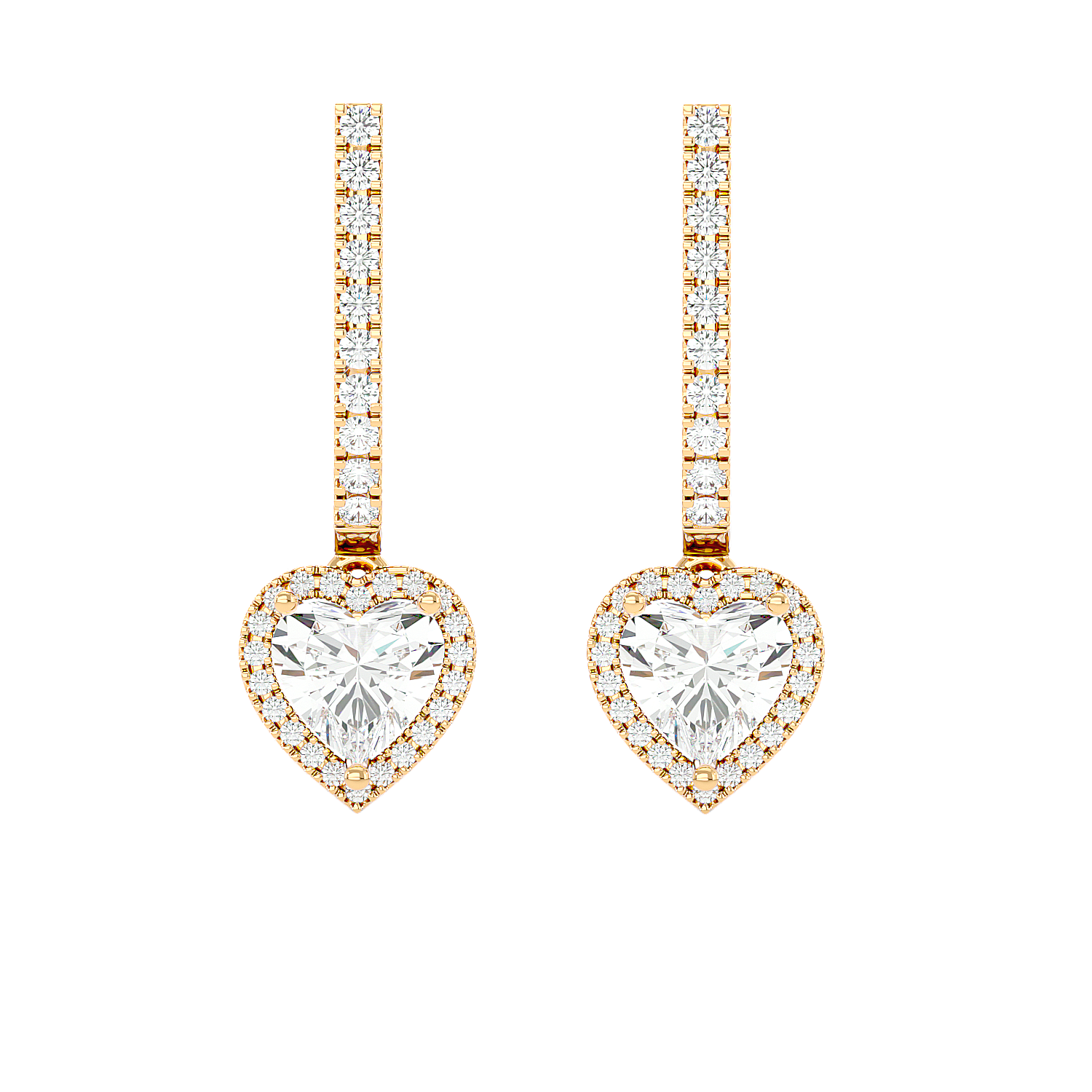 Comet Diamond Earrings
