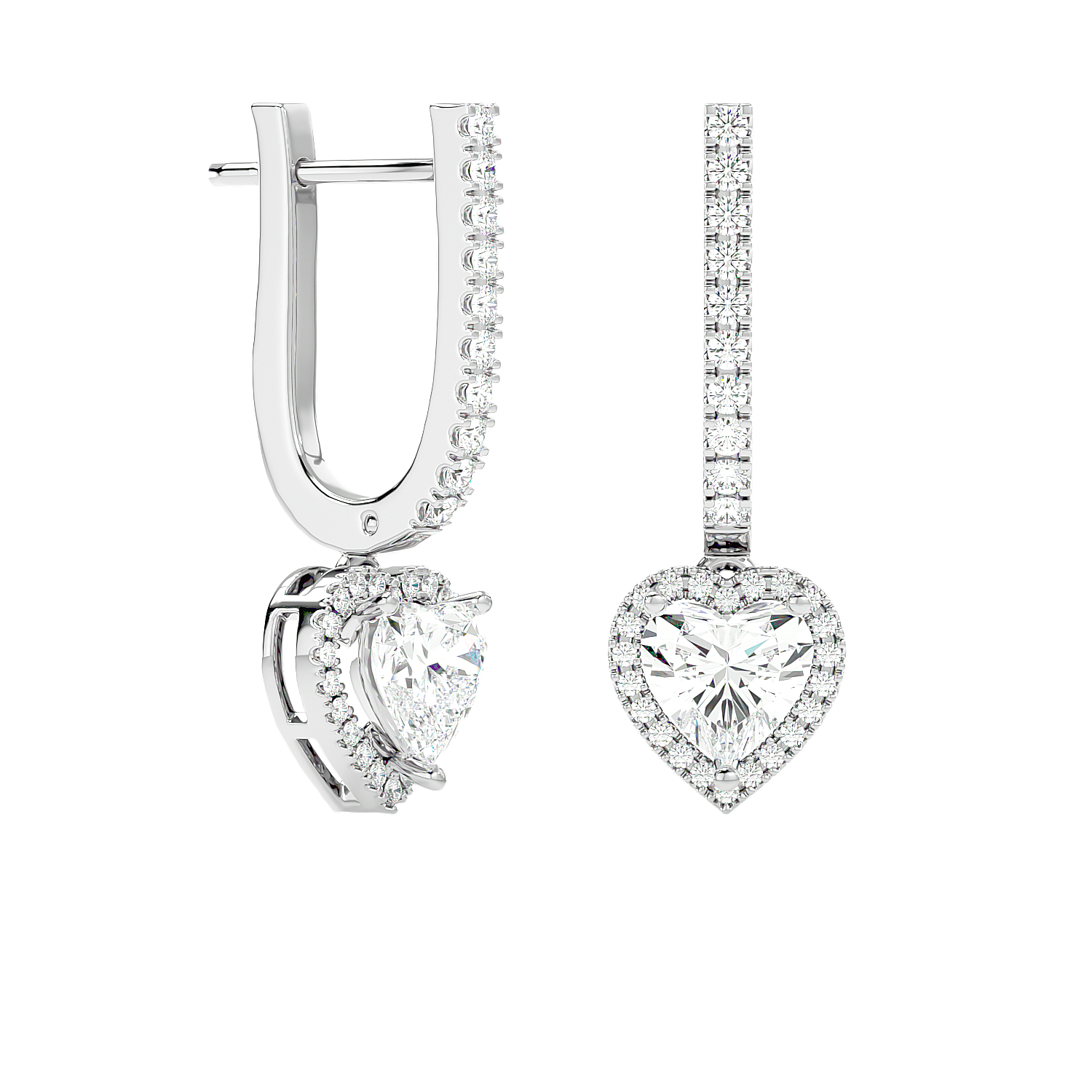 Comet Diamond Earrings