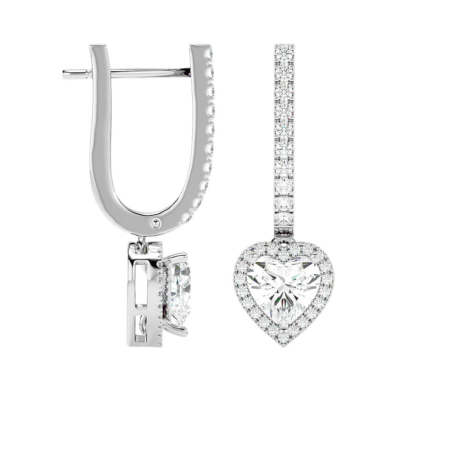 Comet Diamond Earrings