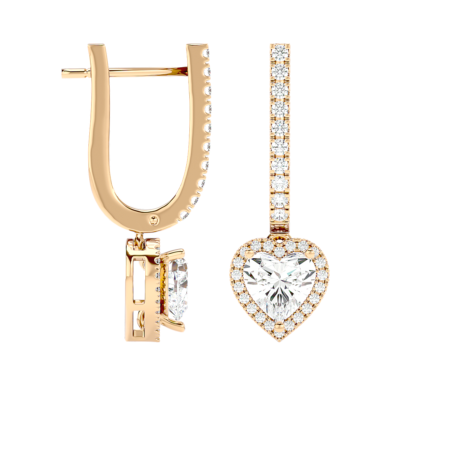 Comet Diamond Earrings