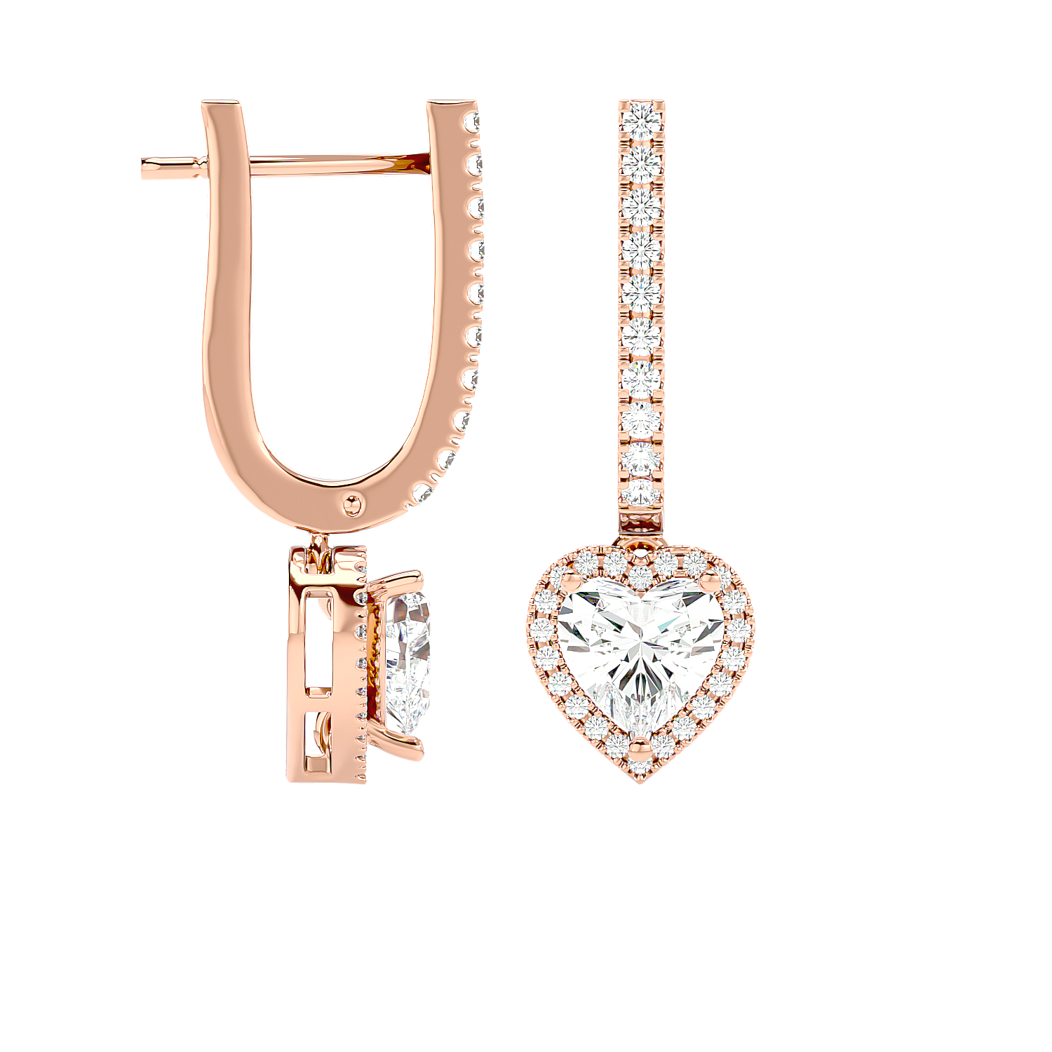 Comet Diamond Earrings