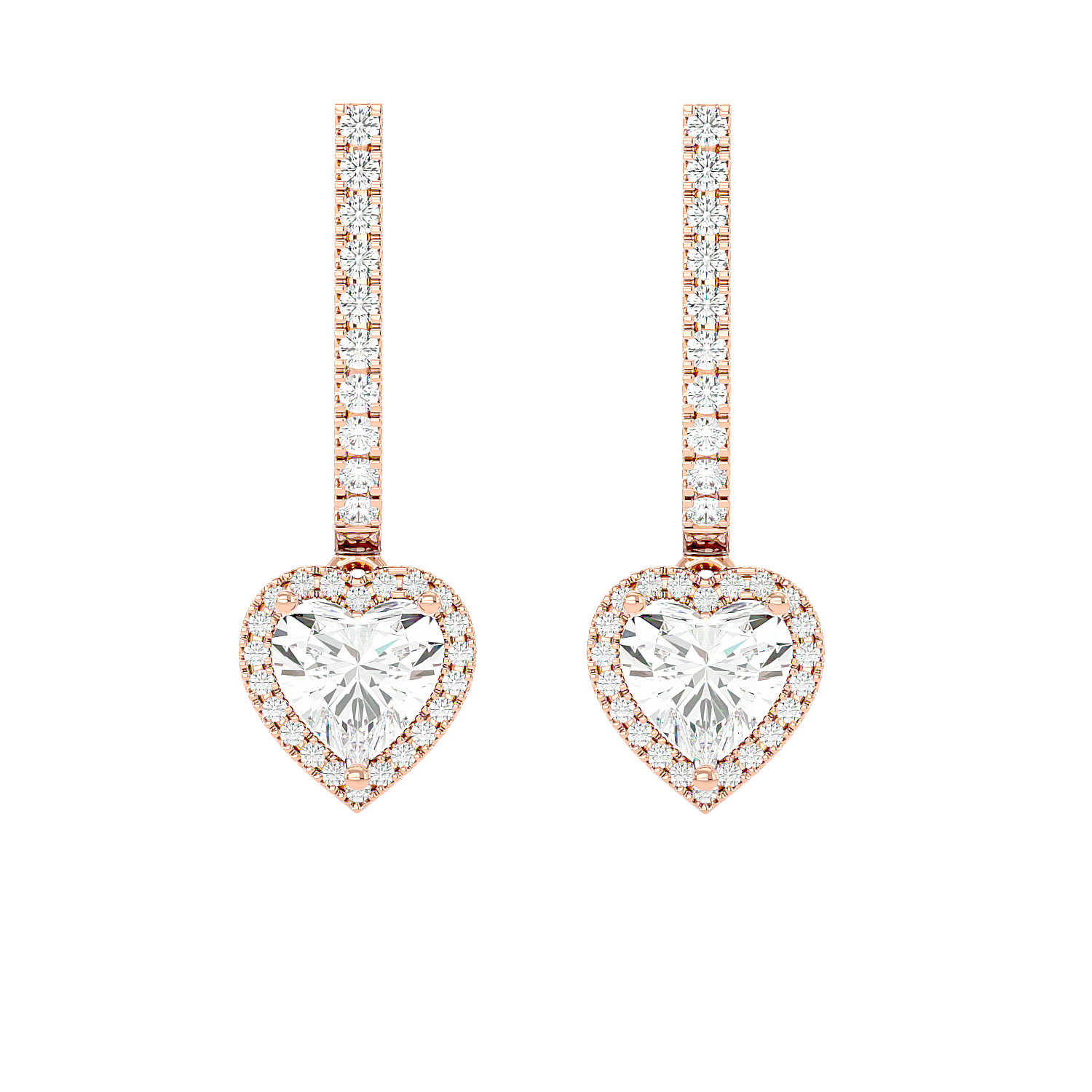Comet Diamond Earrings