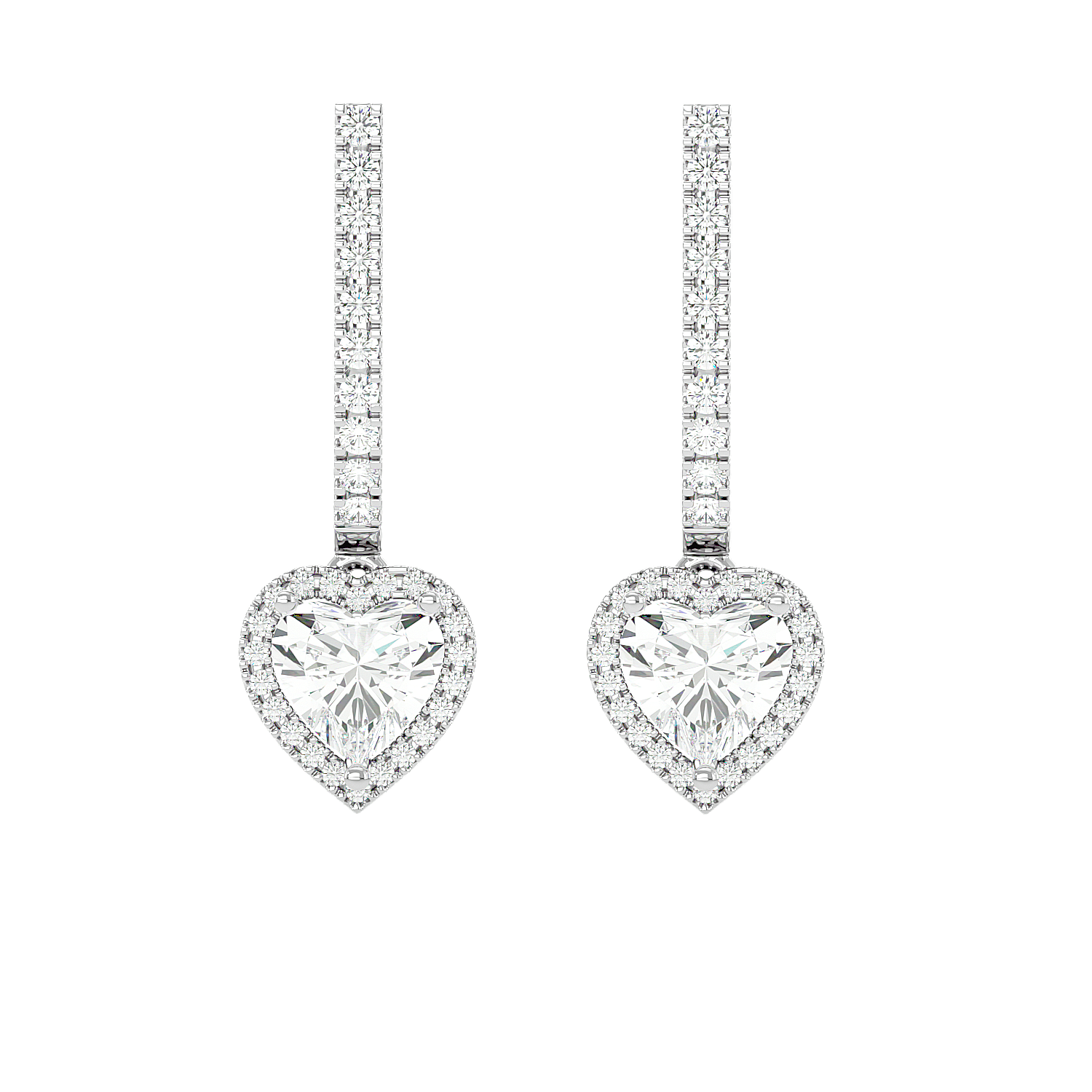 Comet Diamond Earrings