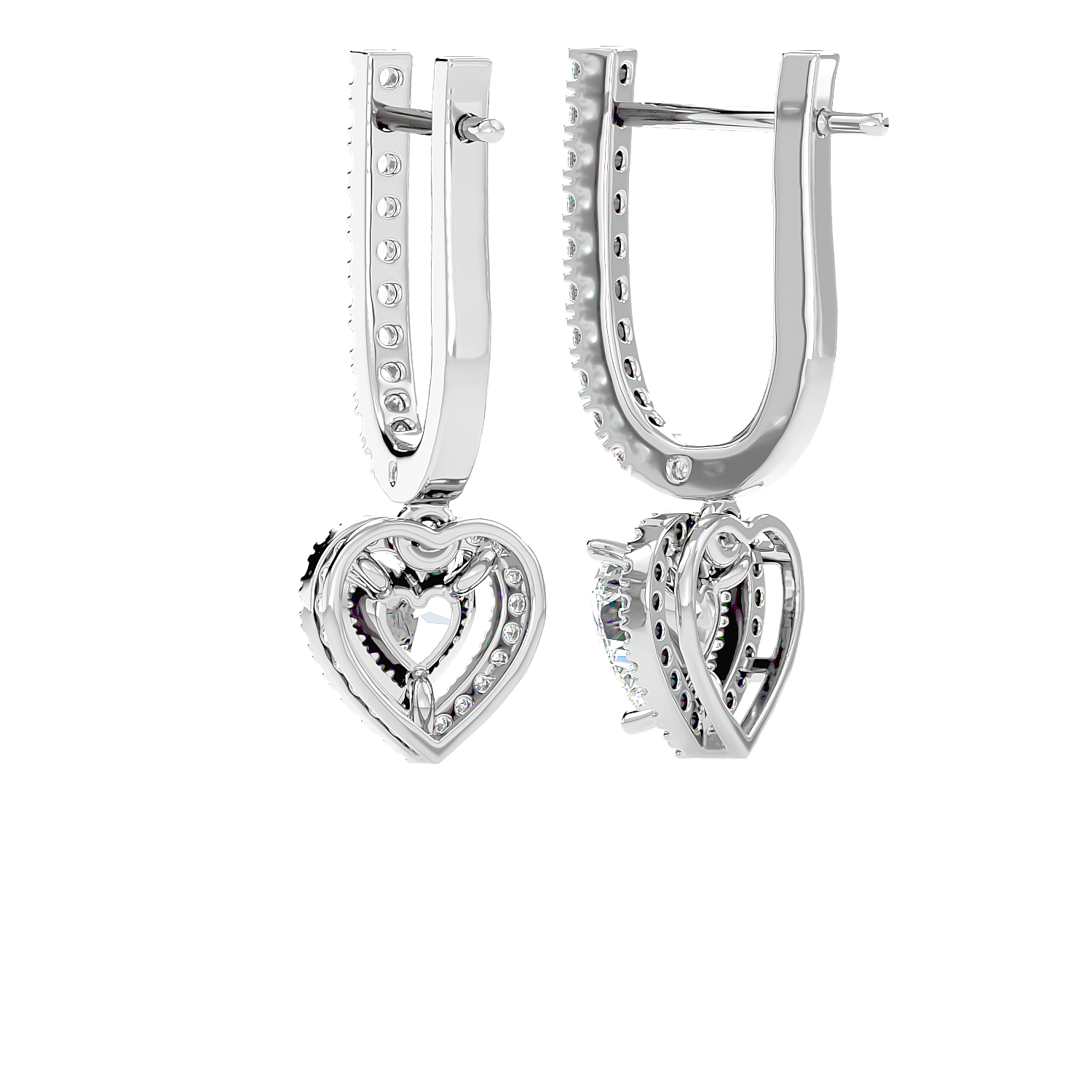 Comet Diamond Earrings