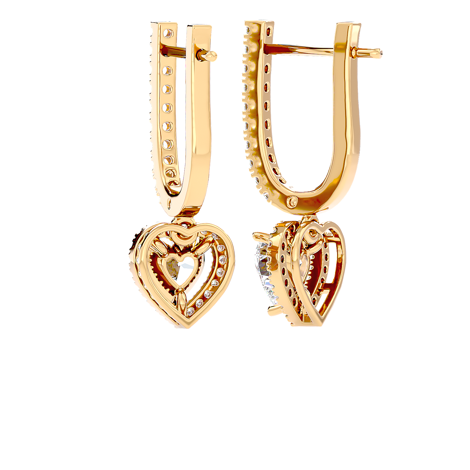 Comet Diamond Earrings
