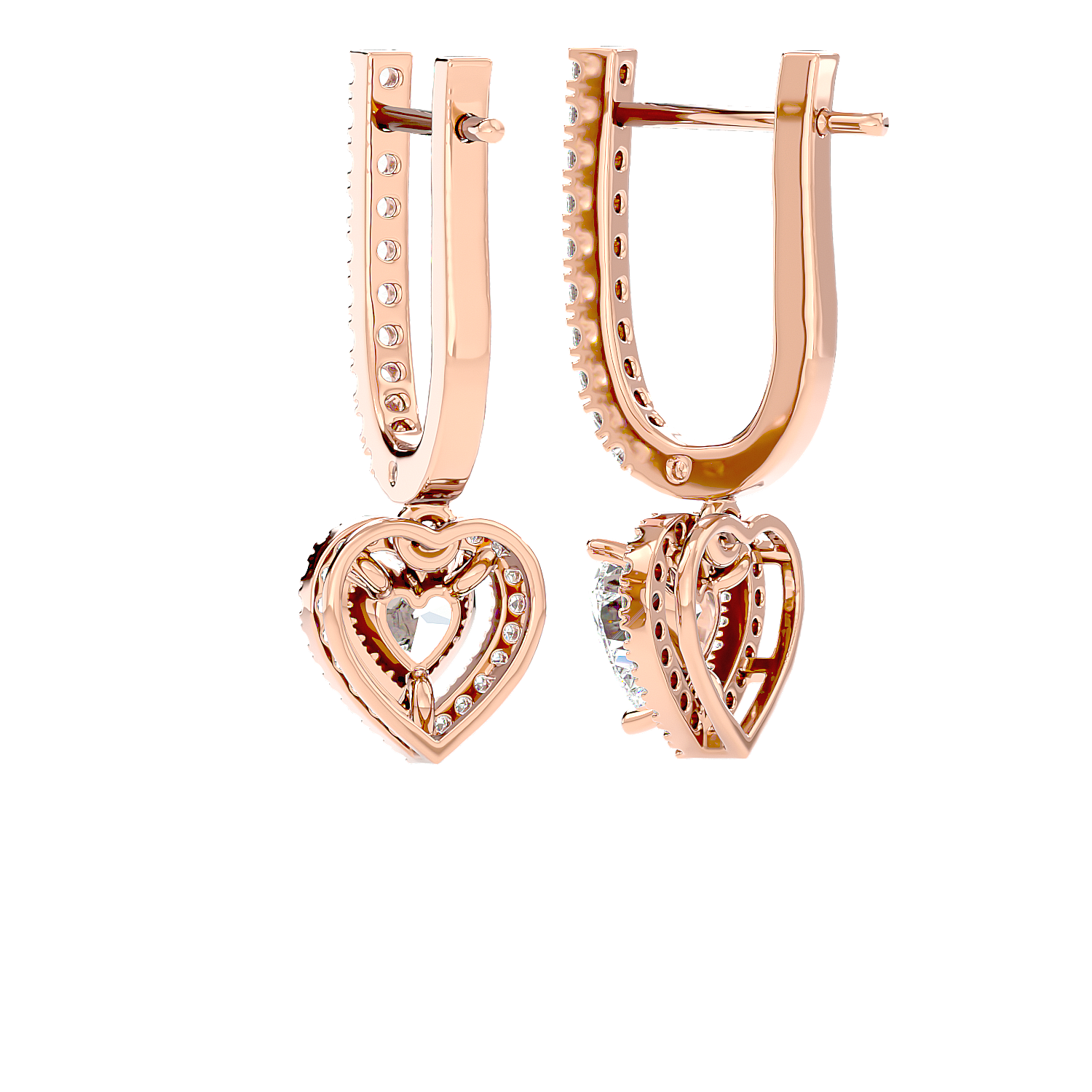 Comet Diamond Earrings