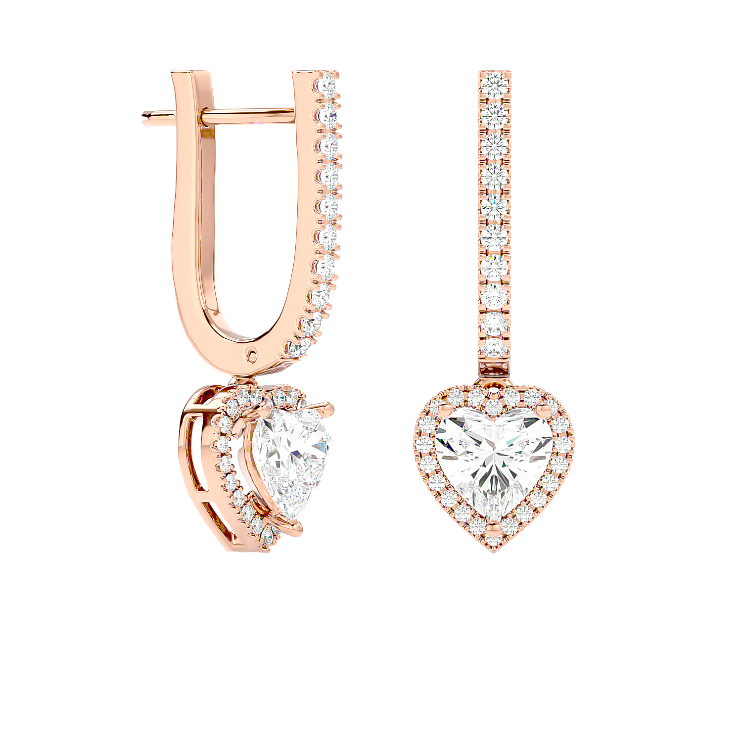 Comet Diamond Earrings