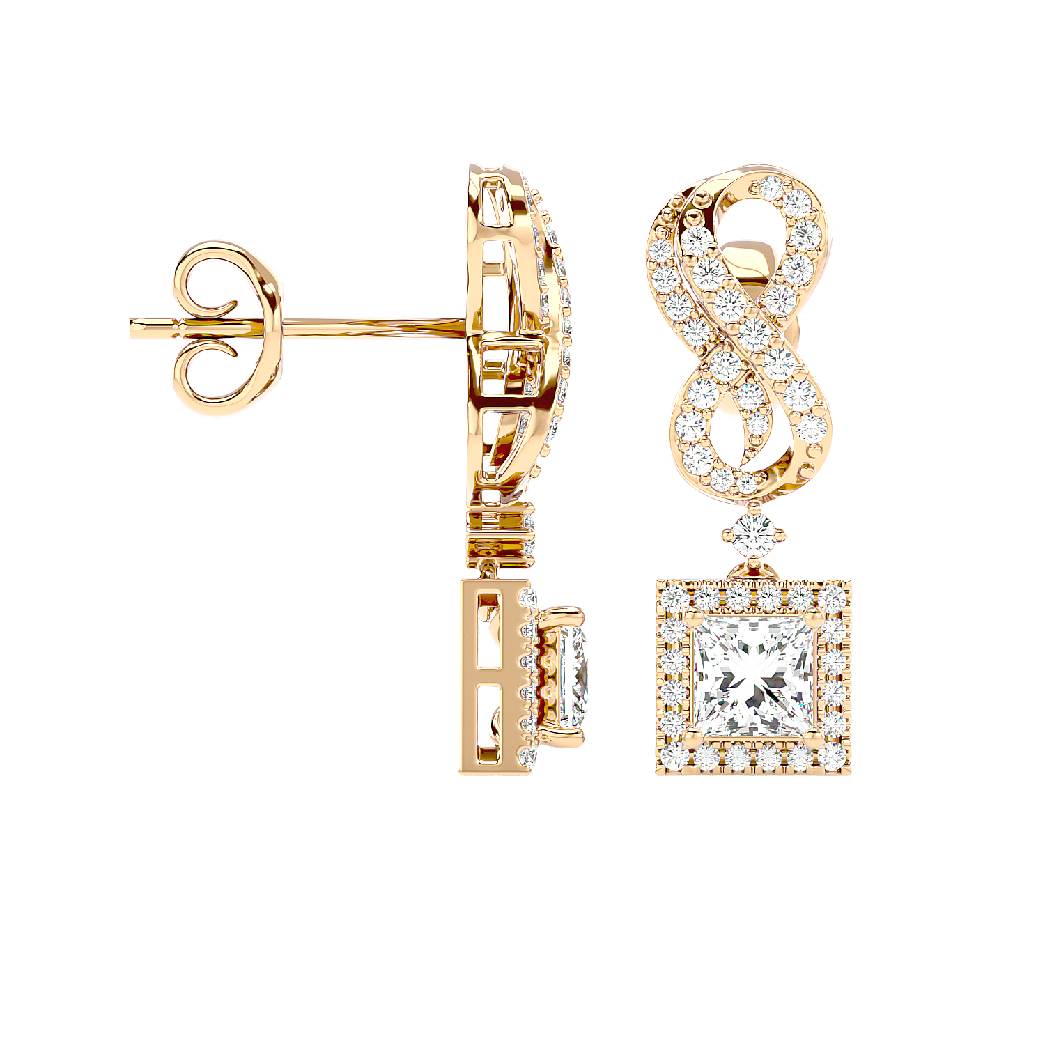 Solstice Diamond Earrings