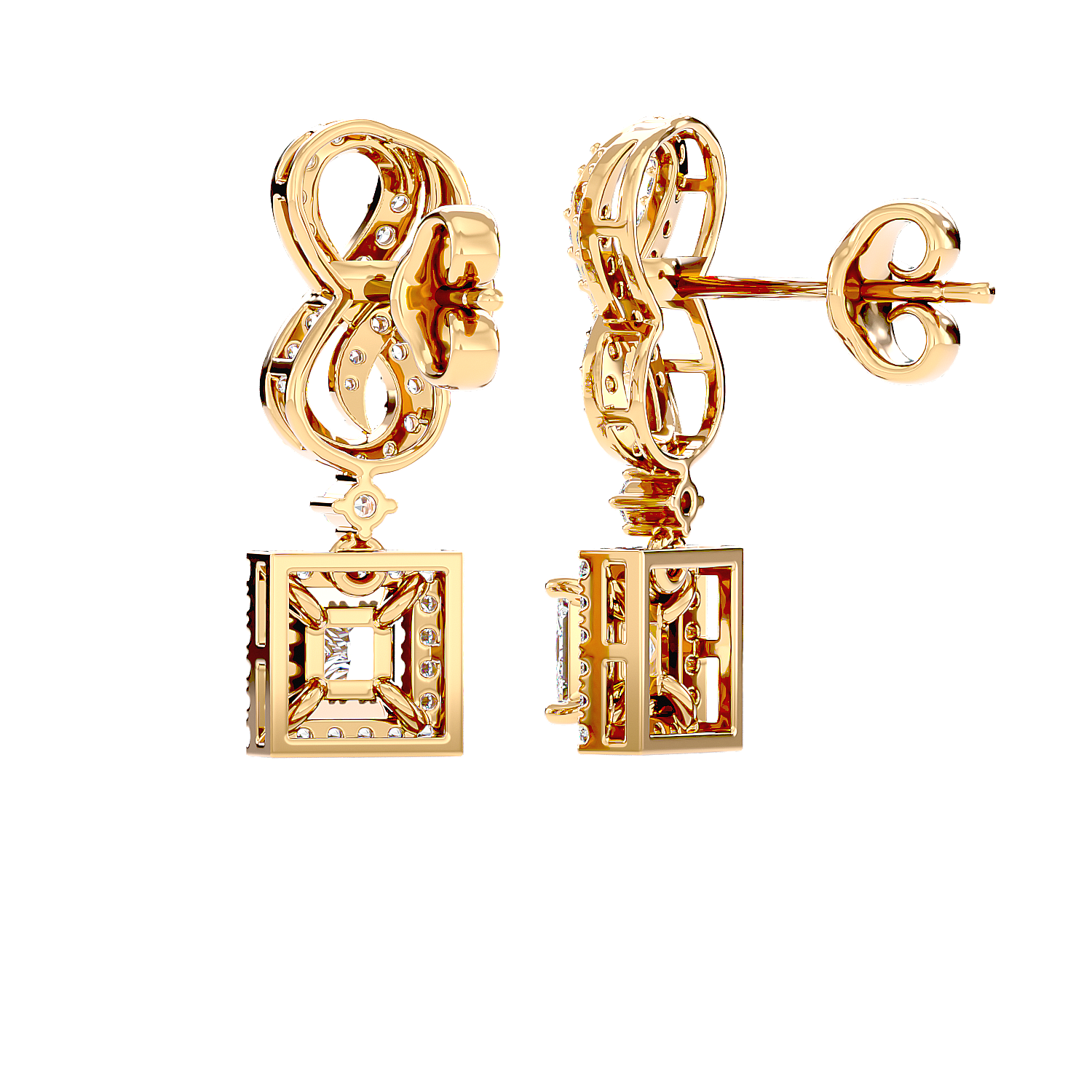 Solstice Diamond Earrings