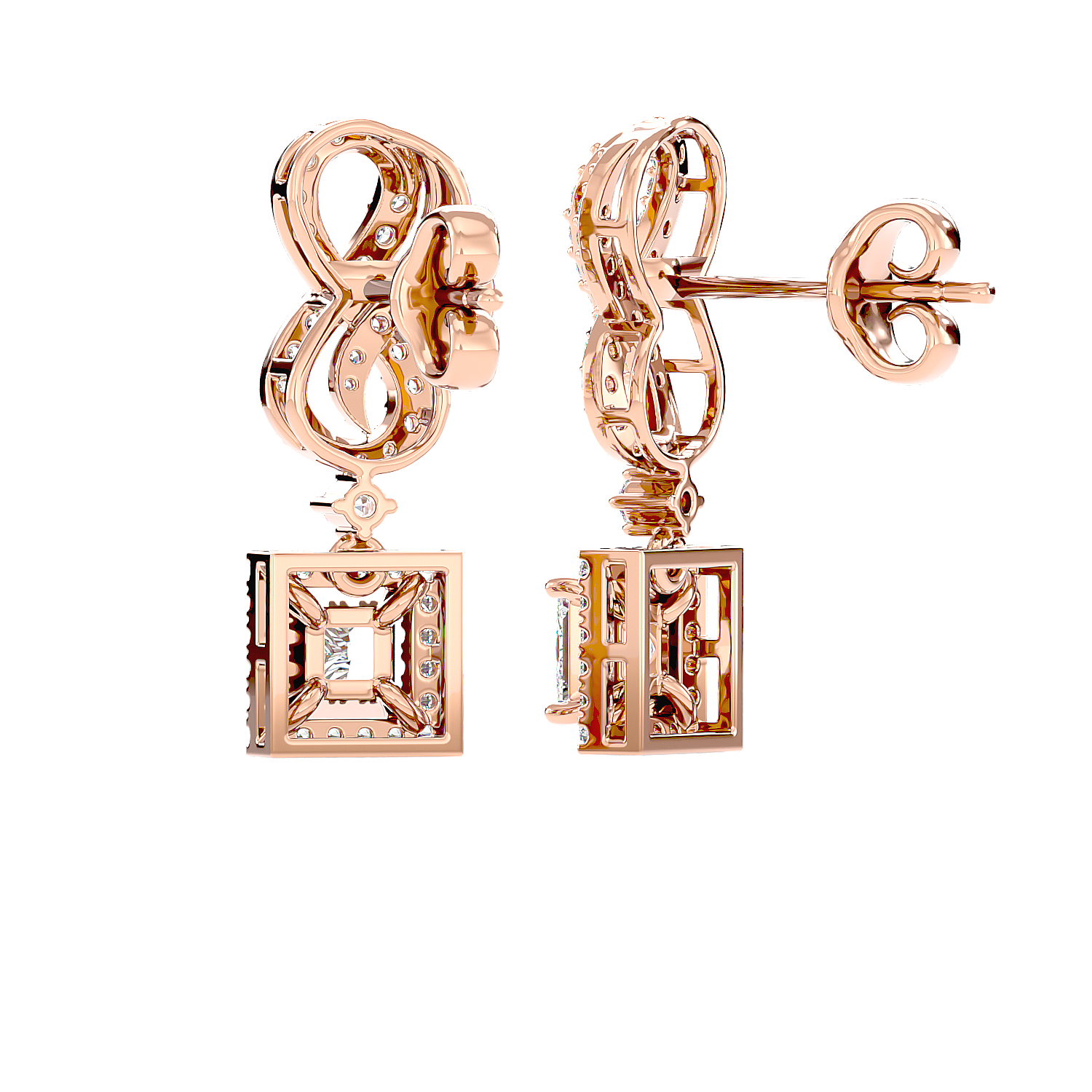 Solstice Diamond Earrings