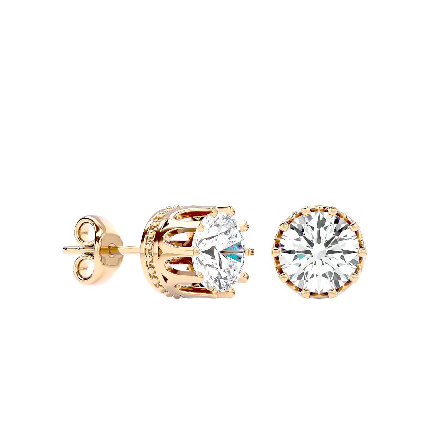 Zodiac Diamond Earrings