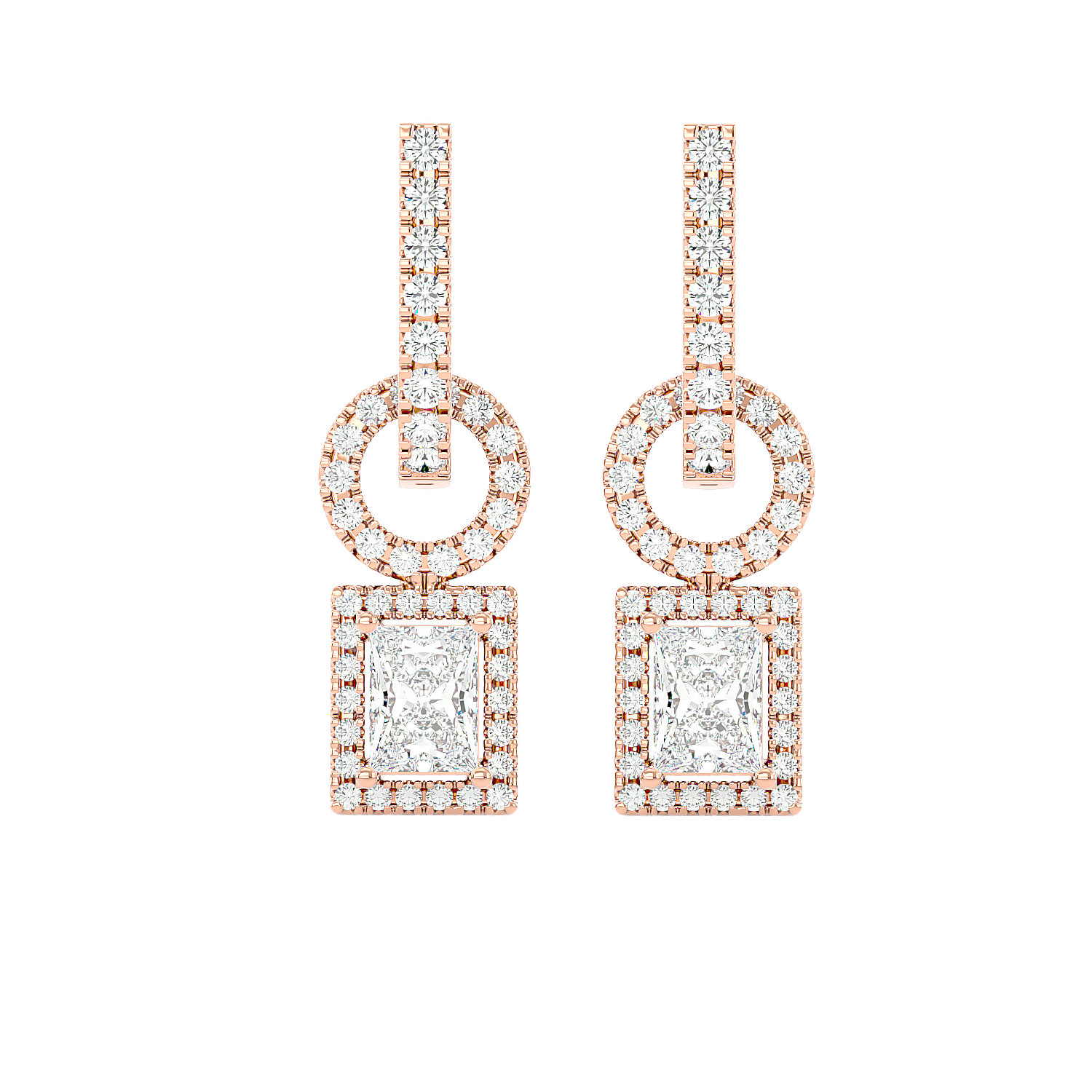 Cassiopeia Diamond Earrings