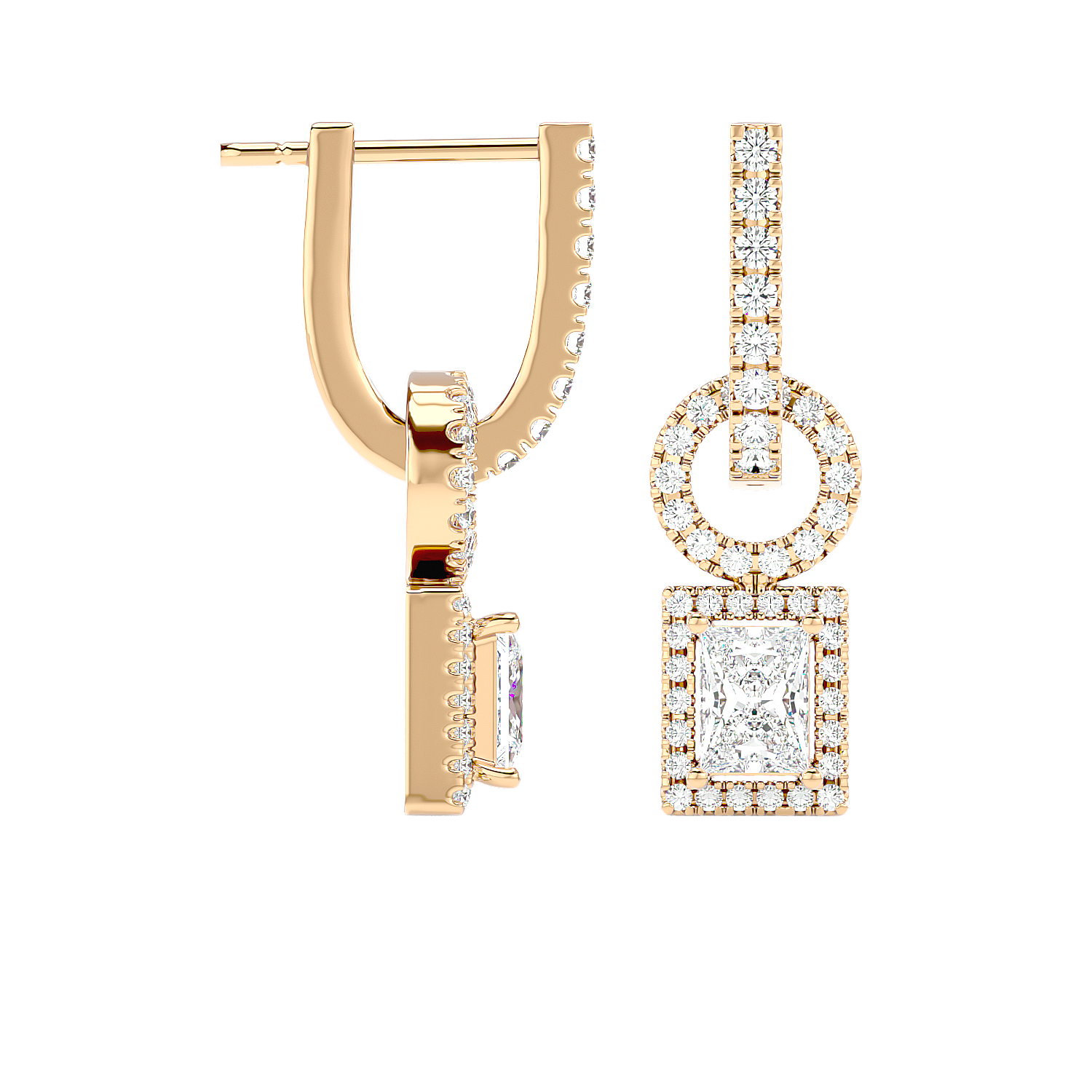 Cassiopeia Diamond Earrings